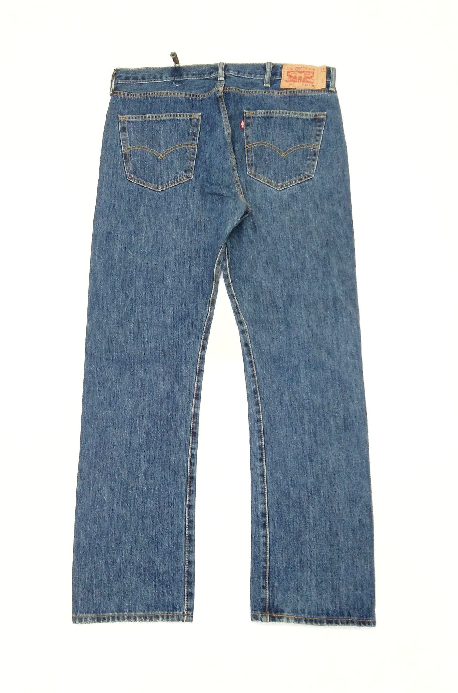 Levi's Vintage Levi's 501 Straight Leg Jeans 38x34 Size US 38 / EU 54 - 2 Thumbnail