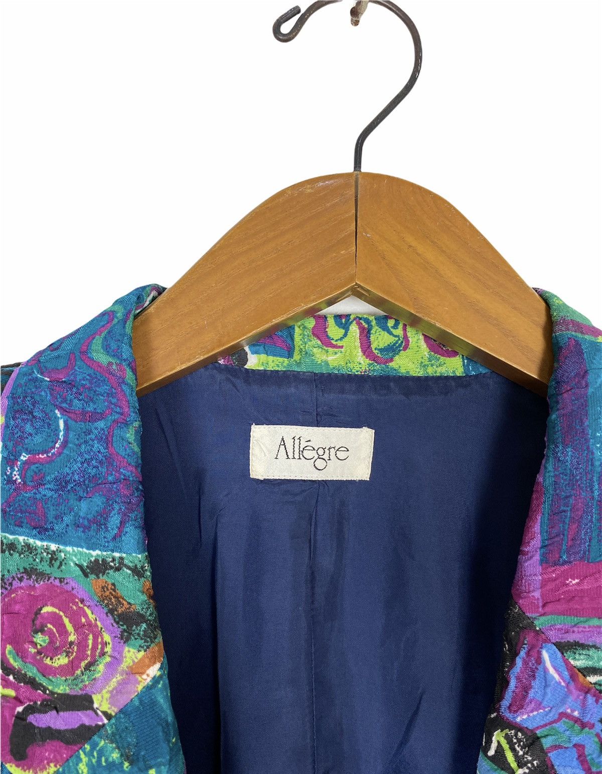 Japanese Brand Rare‼️Allegre Blazer Full Print rare design Small Size Size S / US 4 / IT 40 - 3 Thumbnail