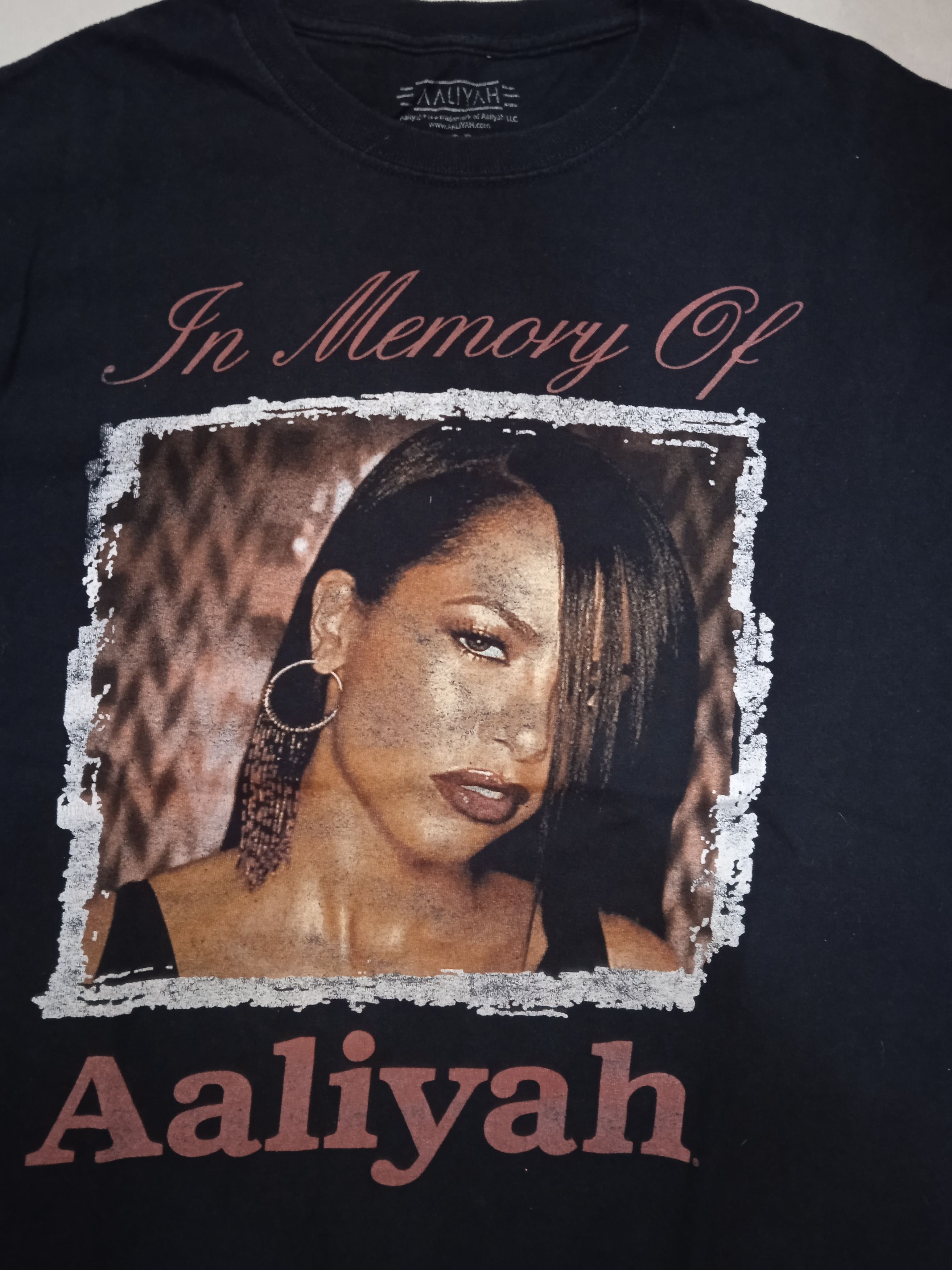 Rap Tees Aaliyah Memorial T-Shirt Rap Tees Size US M / EU 48-50 / 2 - 3 Thumbnail