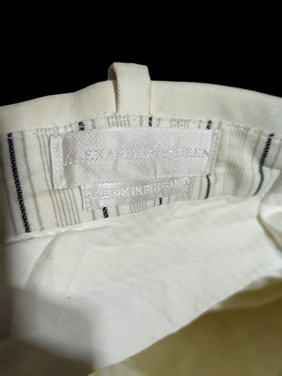 Alexander McQueen × Designer ALEXANDER MCQUEEN SS14 ‘READY TO WEAR’ CASUAL SKINNY PANT Size US 30 / EU 46 - 4 Thumbnail