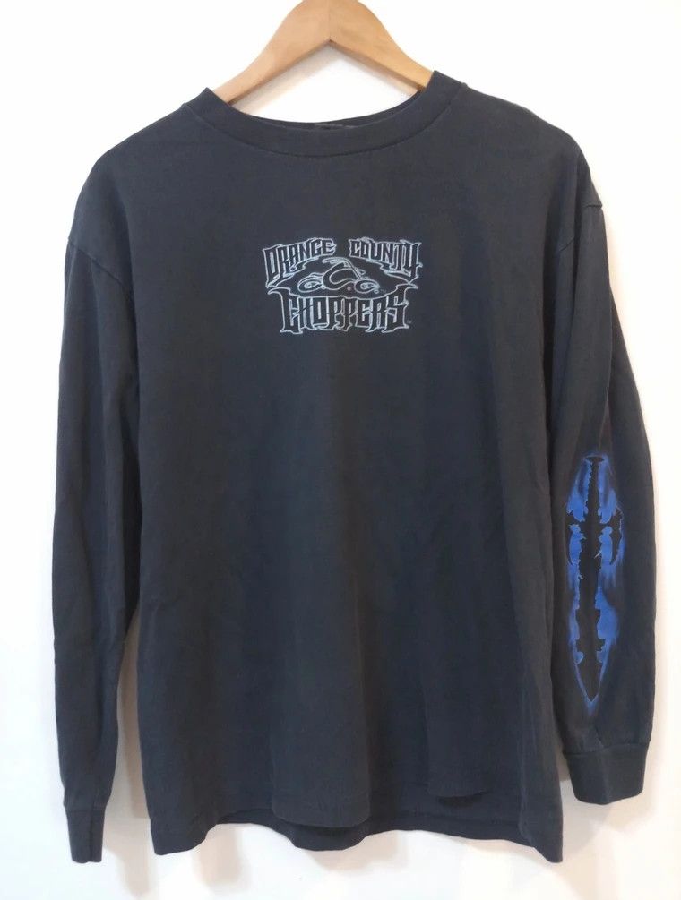 Vintage × West Coast Choppers Vintage 2000s Orange County Choppers Longsleeve Shirt Size US M / EU 48-50 / 2 - 3 Thumbnail