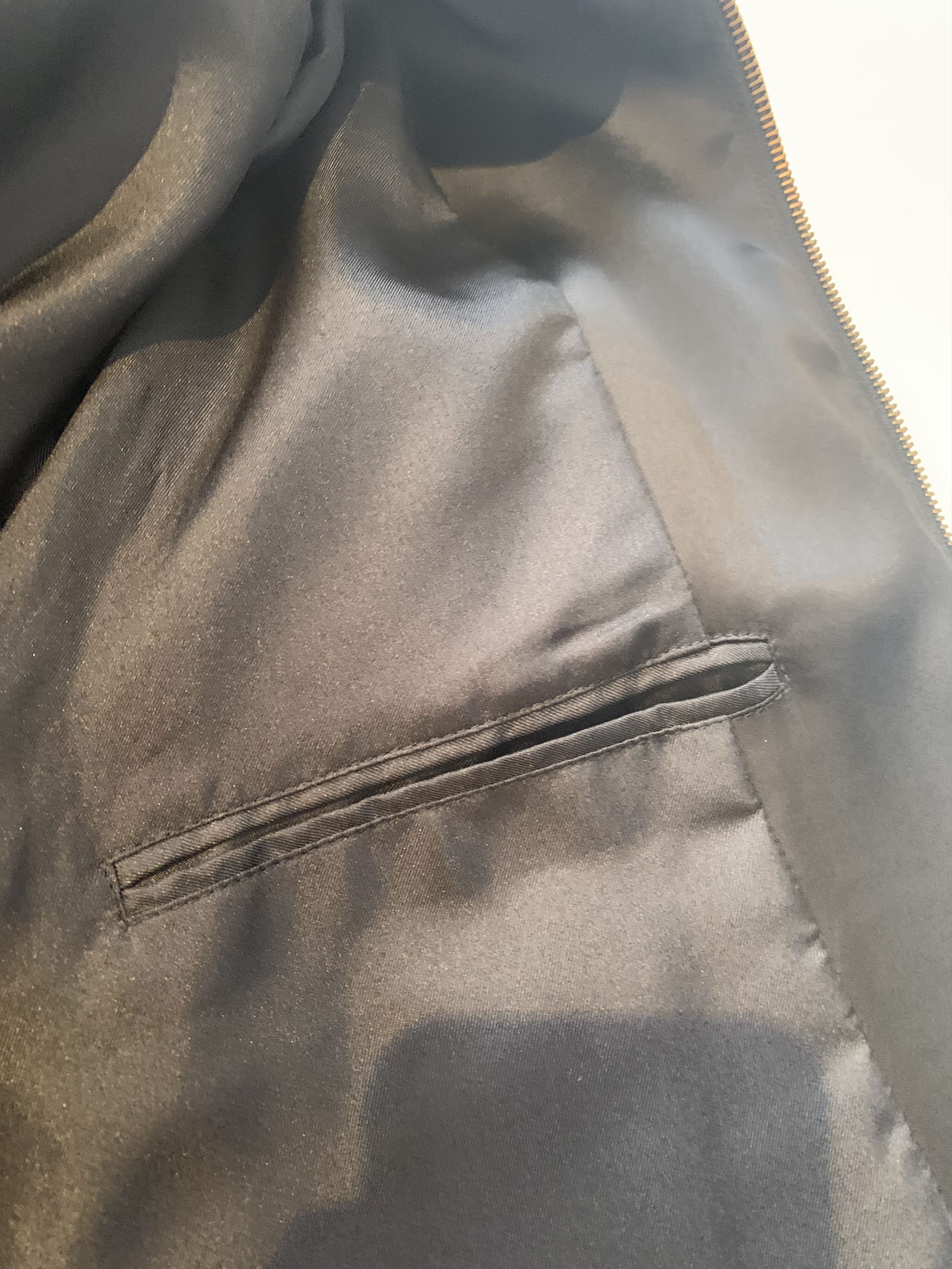 Saint Laurent Paris Black & Gold Saint Laurent Bomber Size US XL / EU 56 / 4 - 9 Thumbnail