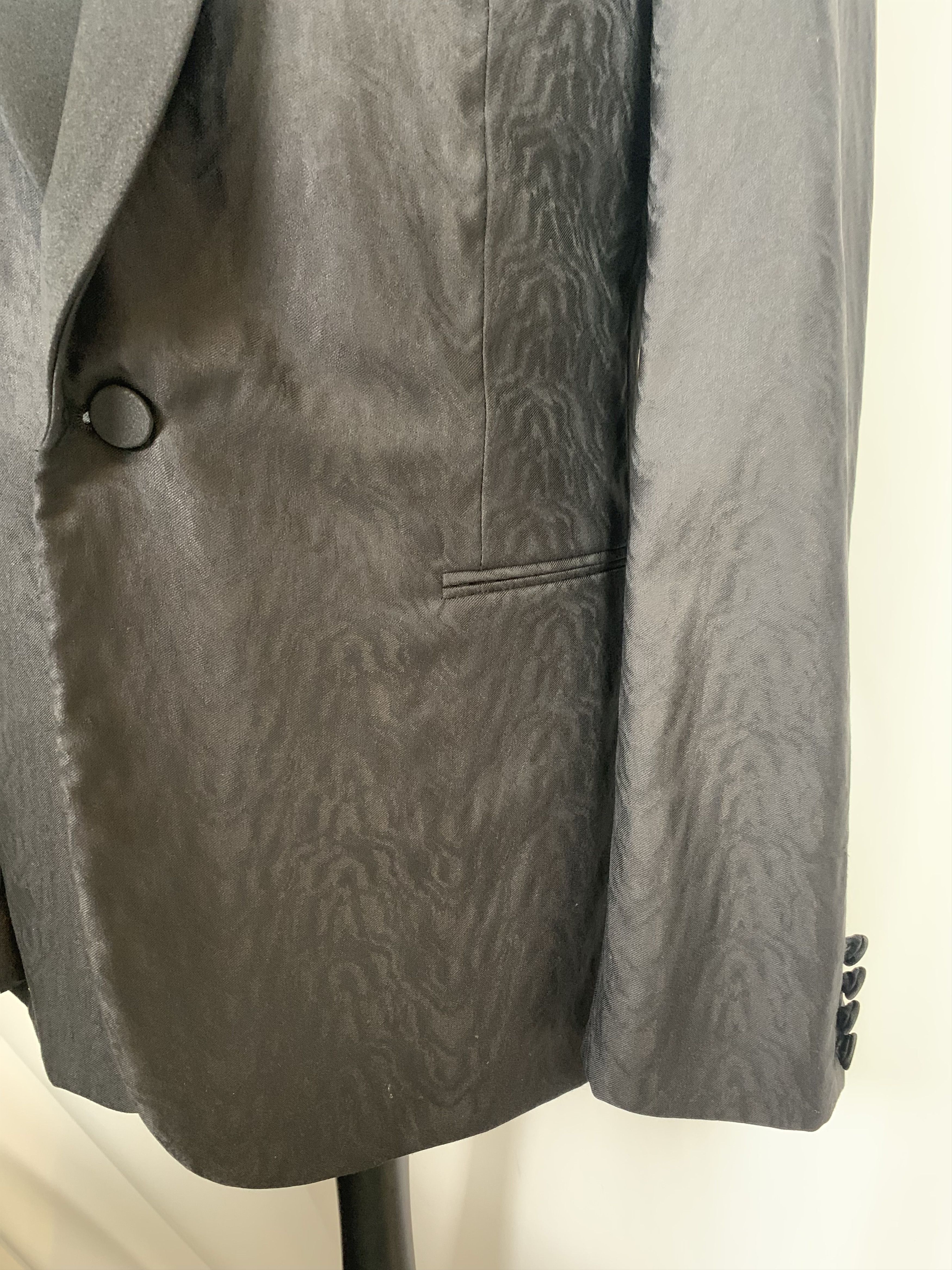Saint Laurent Paris Leopard Saint Laurent Silk Blazer Size 54R - 6 Thumbnail