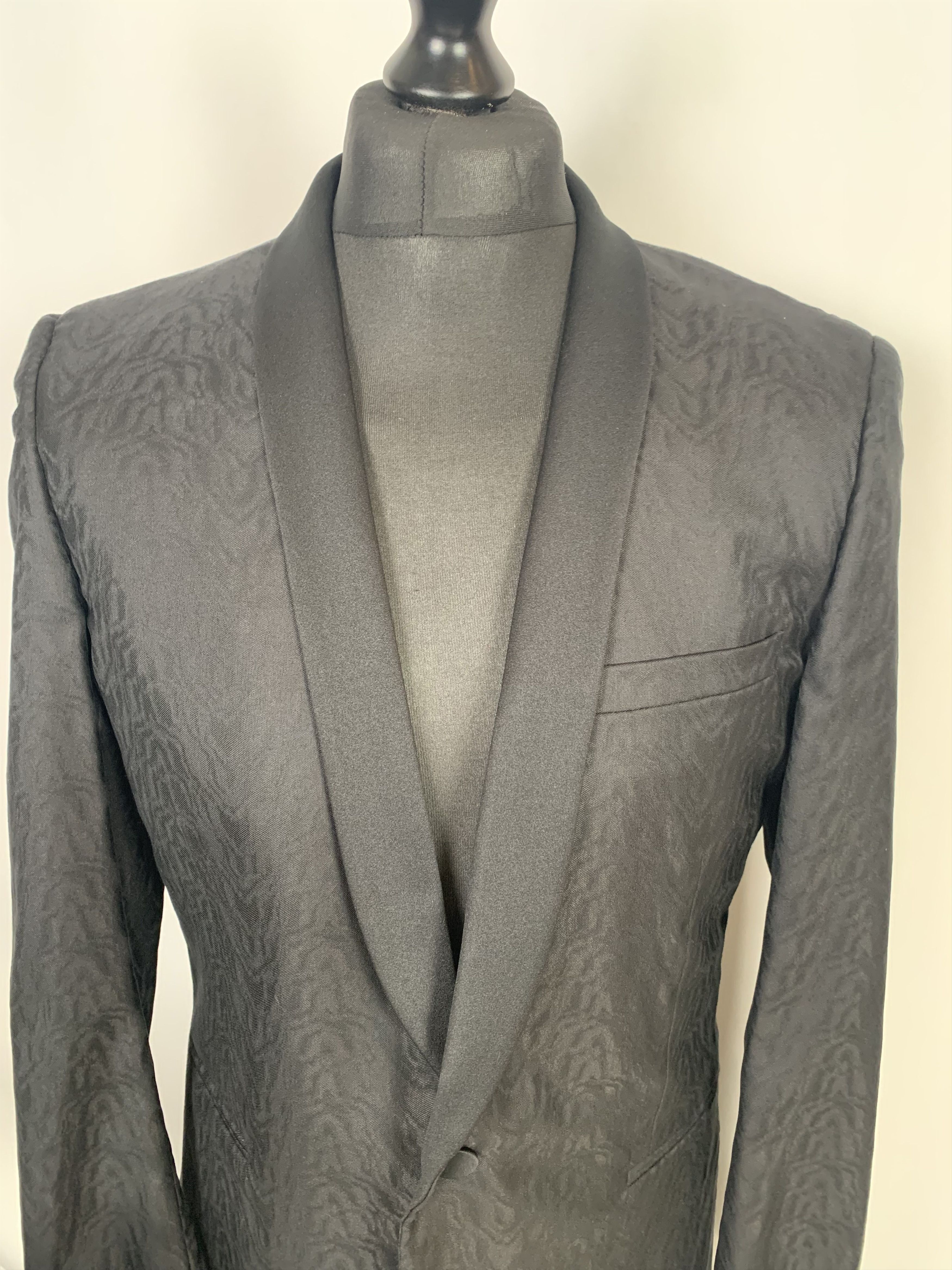 Saint Laurent Paris Leopard Saint Laurent Silk Blazer Size 54R - 2 Thumbnail