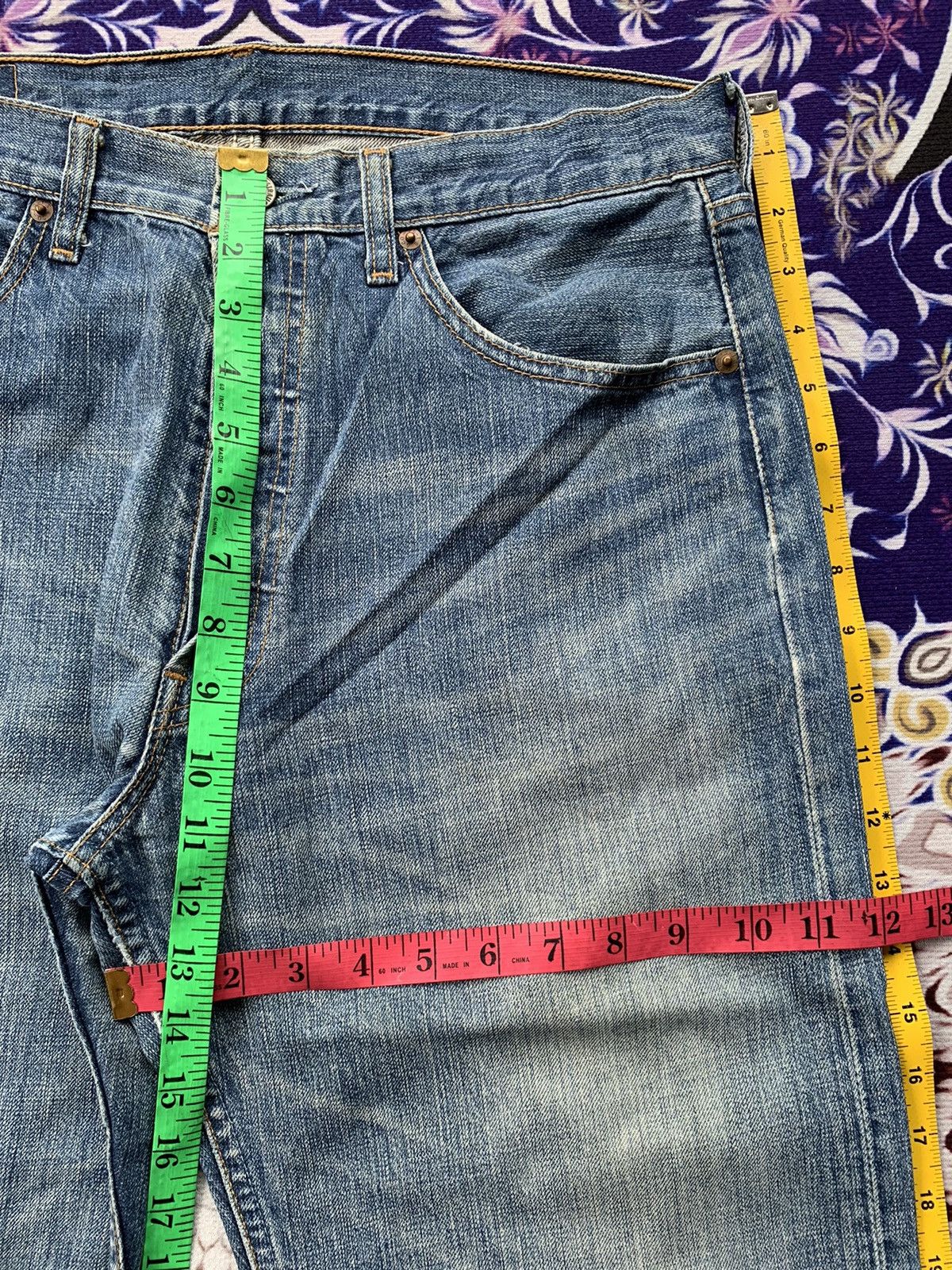 Levi's Vintage Levis 501 Faded Wash Denim Size US 34 / EU 50 - 10 Thumbnail