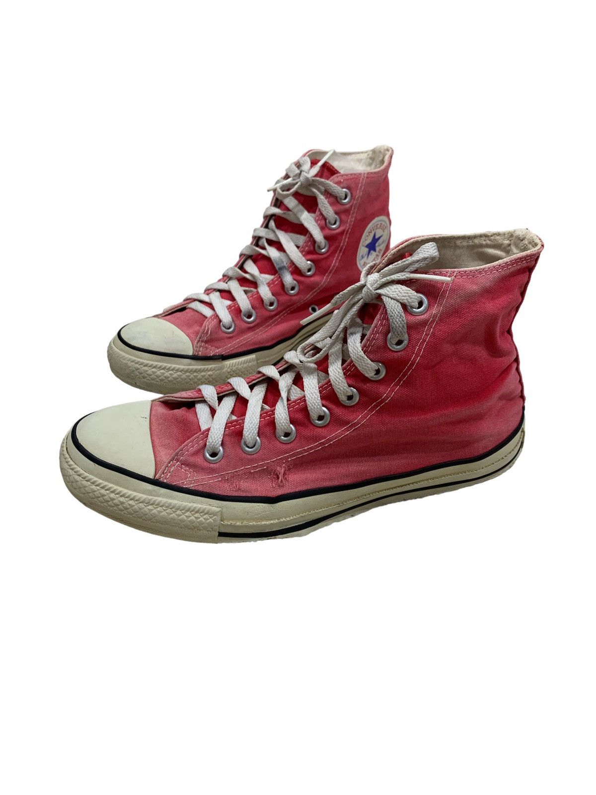 Converse × Vintage VTG CONVERSE HI-CUT MADE IN USA KURT COBAIN ALIKE Size US 7.5 / EU 40-41 - 3 Thumbnail