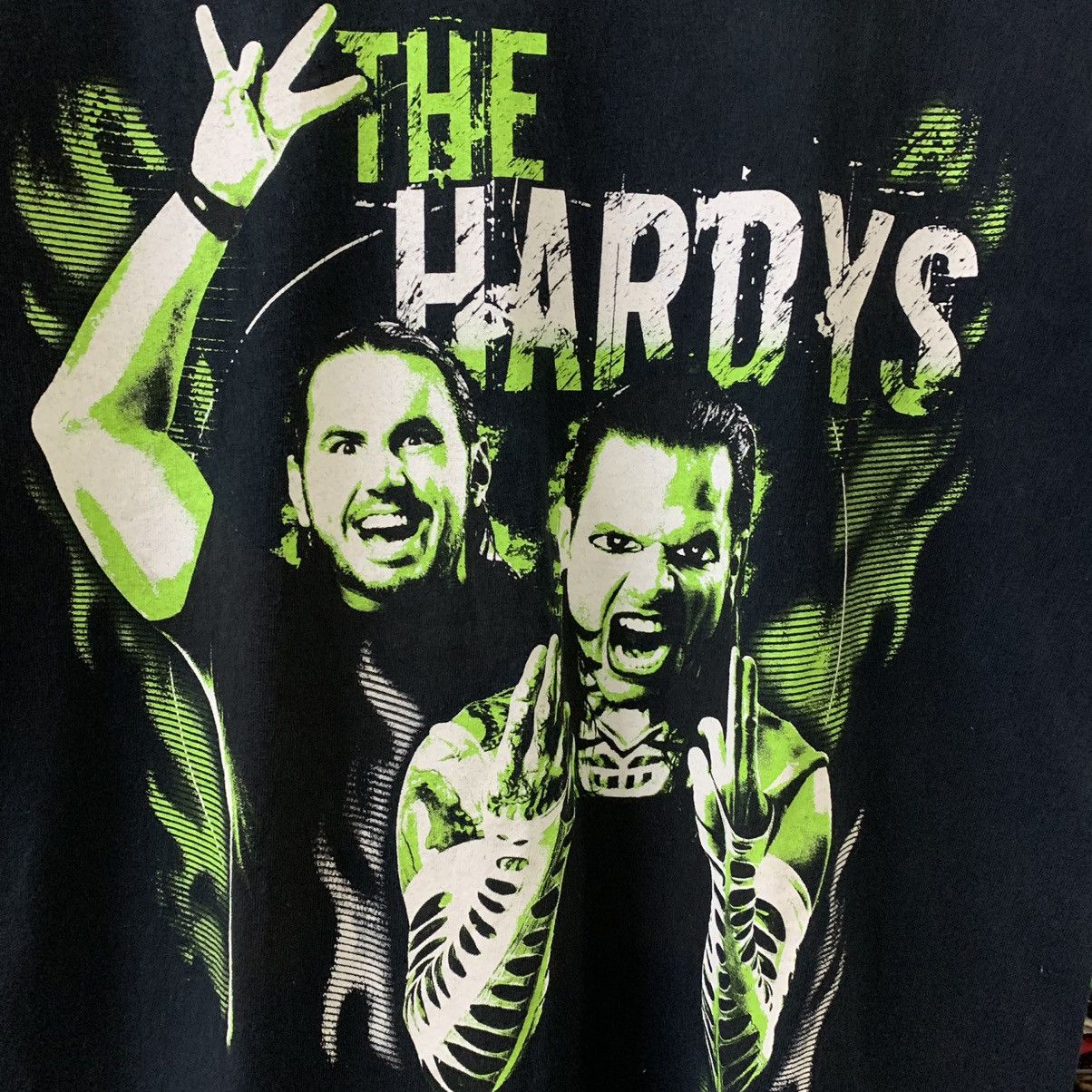 WWE VINTAGE WWE THE HARDYS BOYZ (MATT HARDY JEFF HARDY) Size US M / EU 48-50 / 2 - 3 Thumbnail