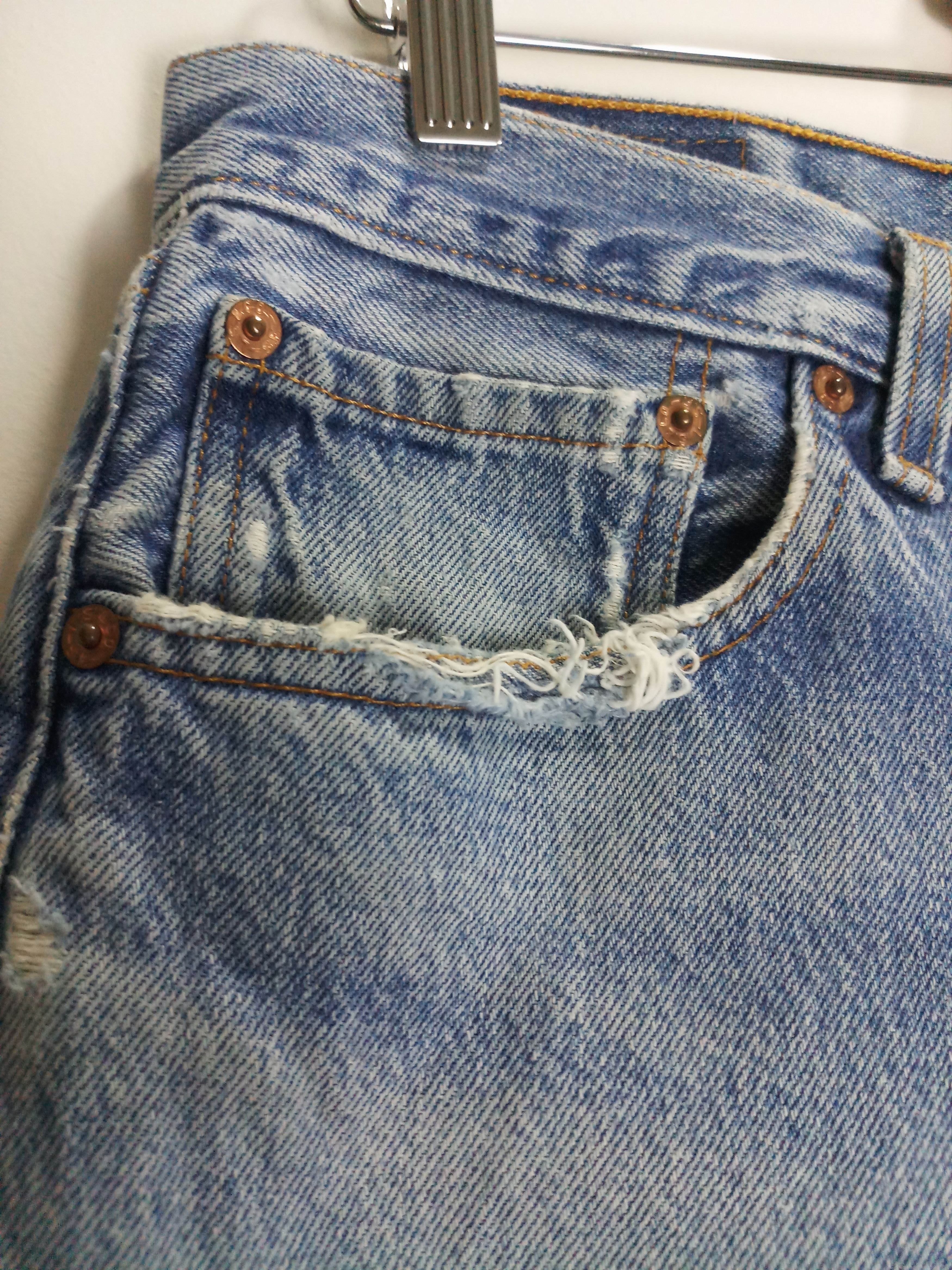 Levi's × Vintage Vintage 90s Levi's 501 XX cutoffs USA Size US 34 / EU 50 - 4 Thumbnail