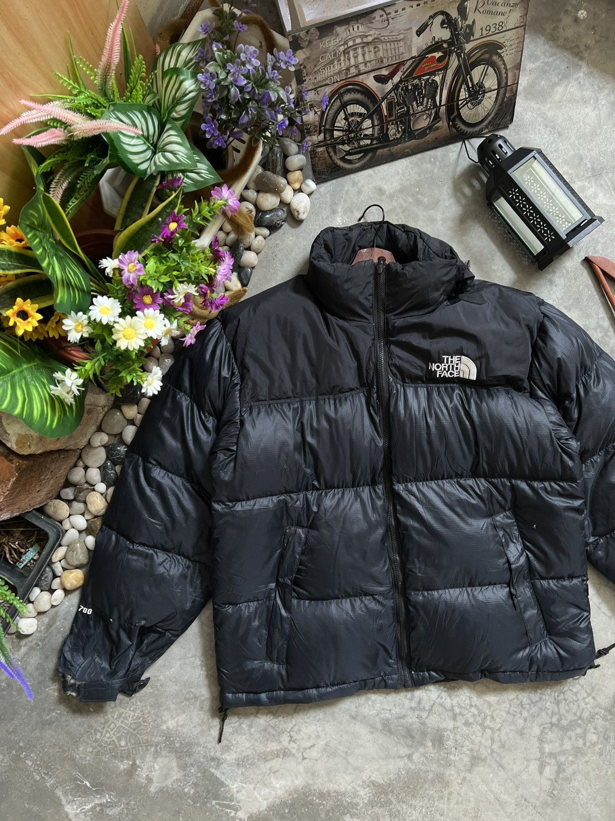 The North Face × Vintage The North Face Nuptse 700 Puffer Down Jacket Rare Cw Size US L / EU 52-54 / 3 - 2 Thumbnail