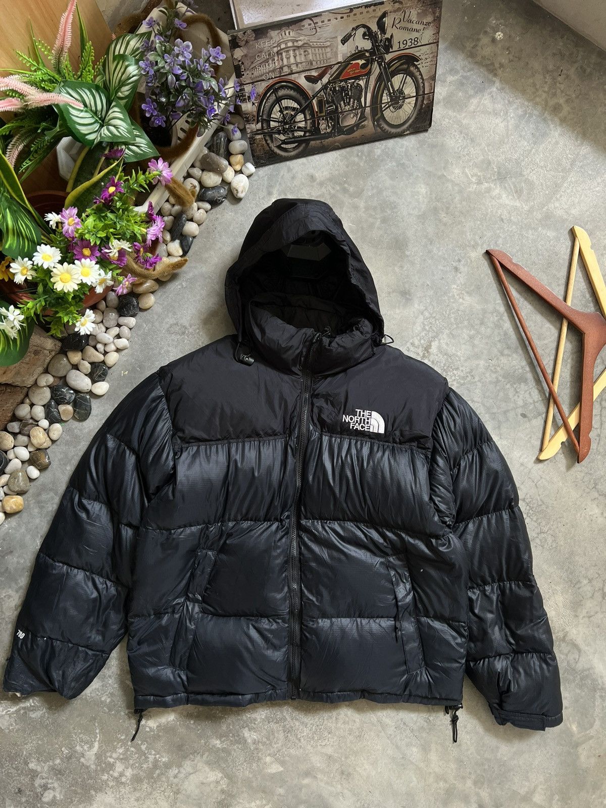 The North Face × Vintage The North Face Nuptse 700 Puffer Down Jacket Rare Cw Size US L / EU 52-54 / 3 - 1 Thumbnail