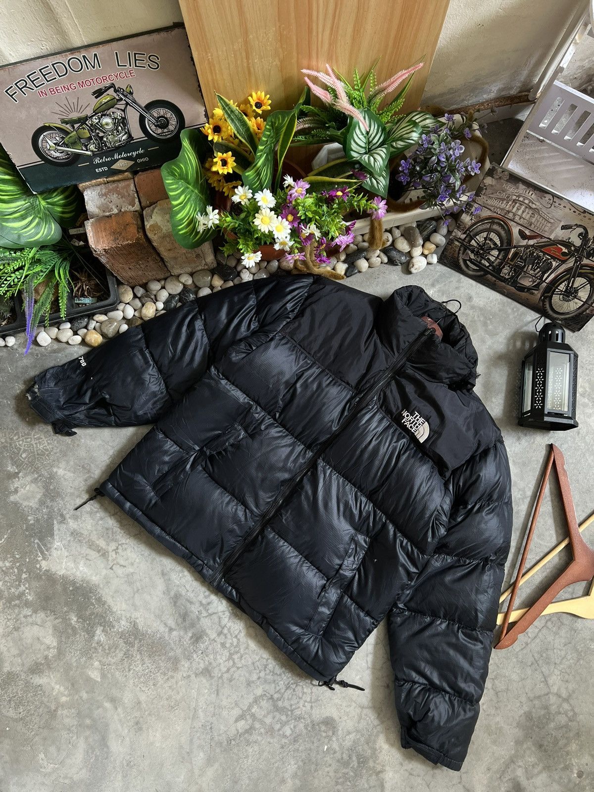 The North Face × Vintage The North Face Nuptse 700 Puffer Down Jacket Rare Cw Size US L / EU 52-54 / 3 - 5 Thumbnail