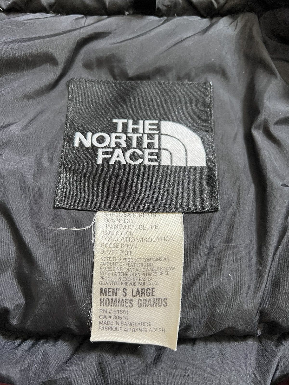 The North Face × Vintage The North Face Nuptse 700 Puffer Down Jacket Rare Cw Size US L / EU 52-54 / 3 - 22 Thumbnail