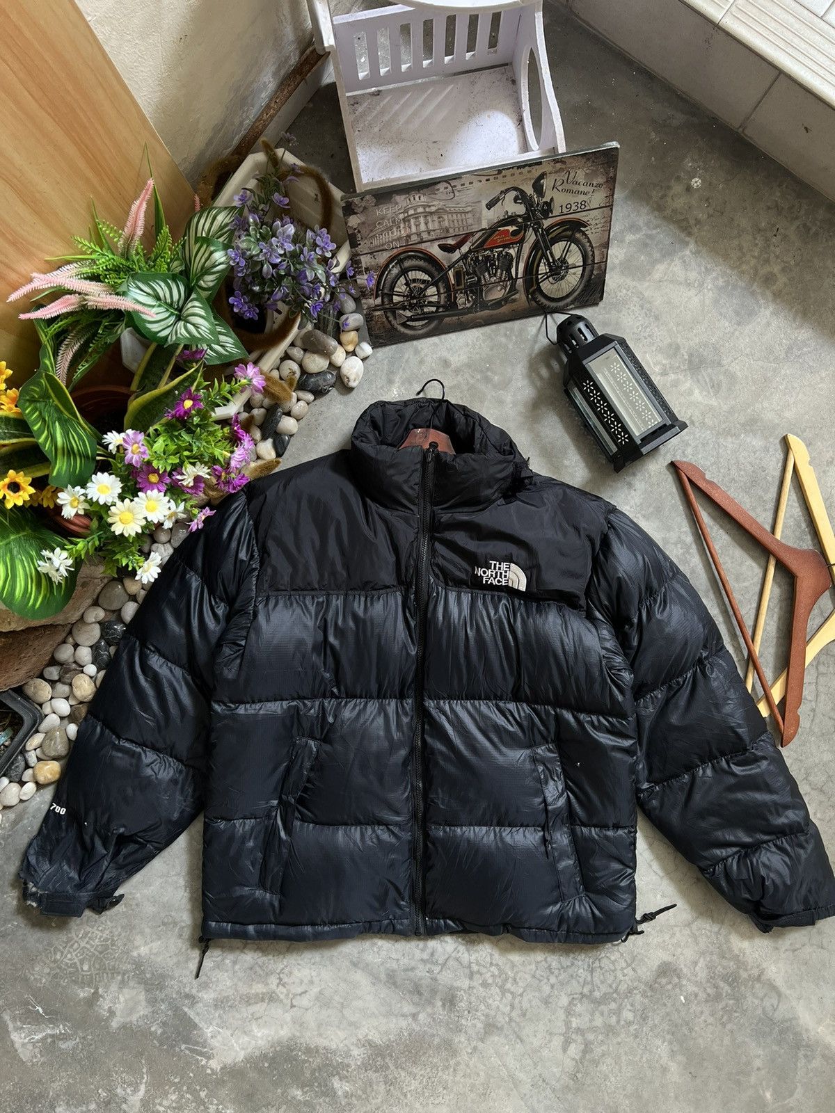 The North Face × Vintage The North Face Nuptse 700 Puffer Down Jacket Rare Cw Size US L / EU 52-54 / 3 - 3 Thumbnail