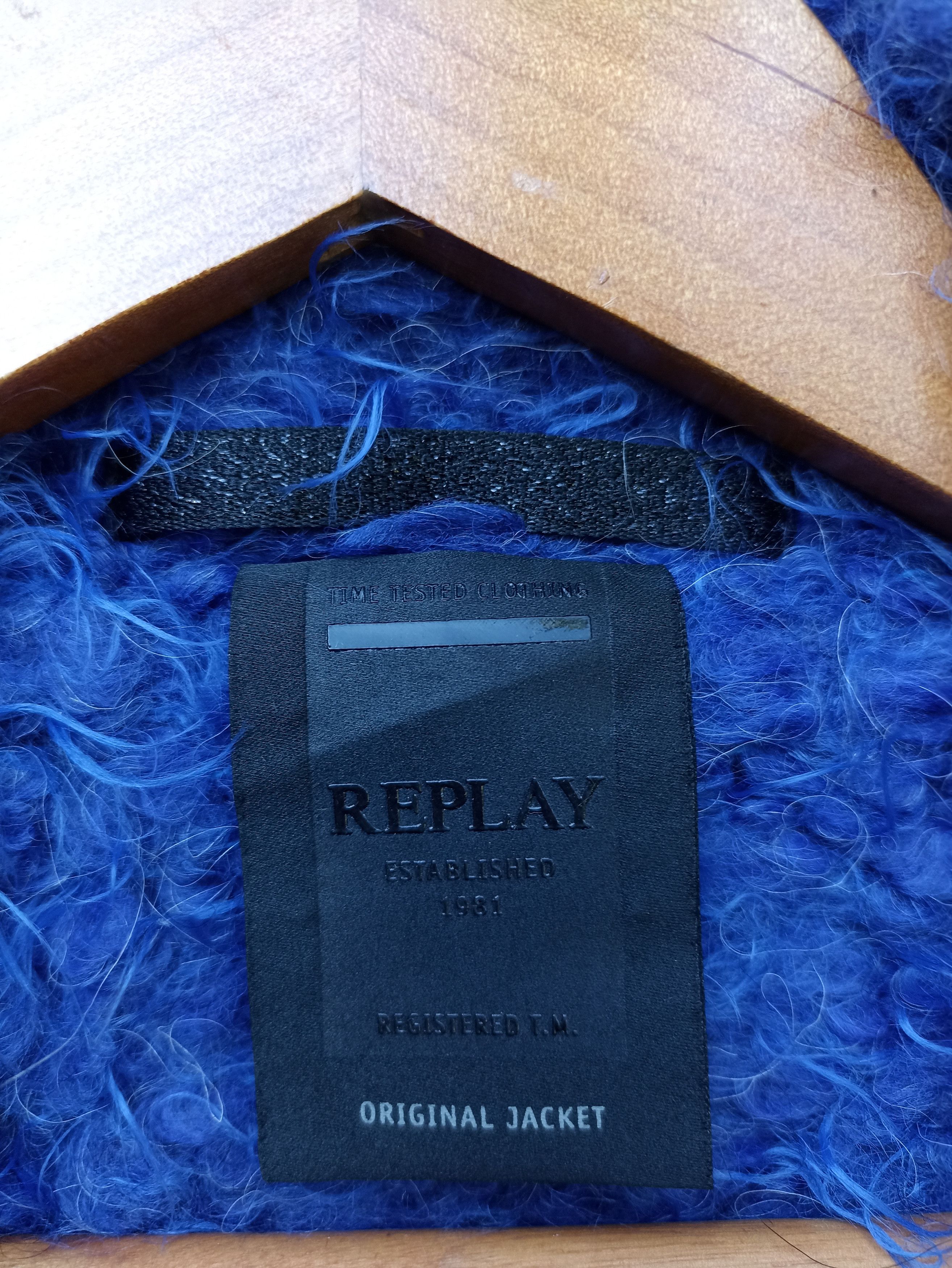 Replay Replay jacket mohair fur coat jacket Size US M / EU 48-50 / 2 - 9 Thumbnail