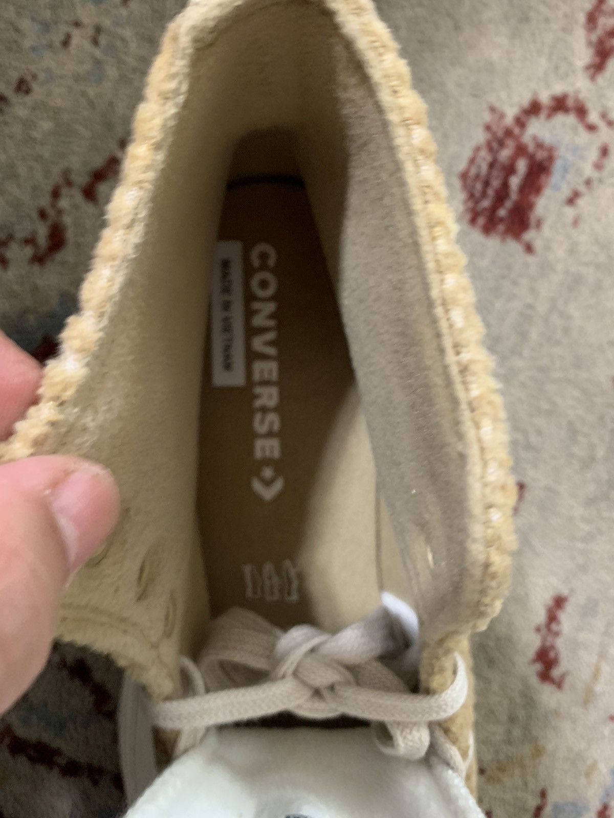 Velour Run Star Hi top sneakers NWOB