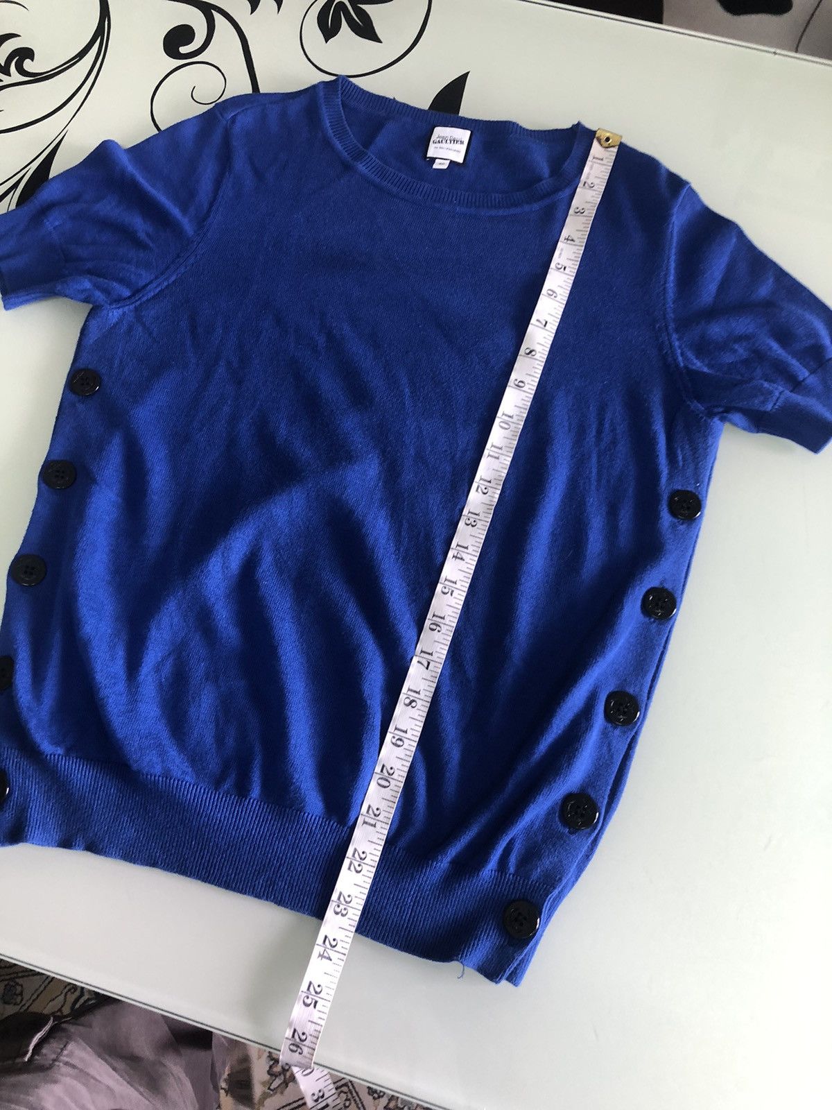 Jean Paul Gaultier Nice Design❗️Jean Paul Gaultier Knit Crop Top Size S / US 4 / IT 40 - 17 Thumbnail