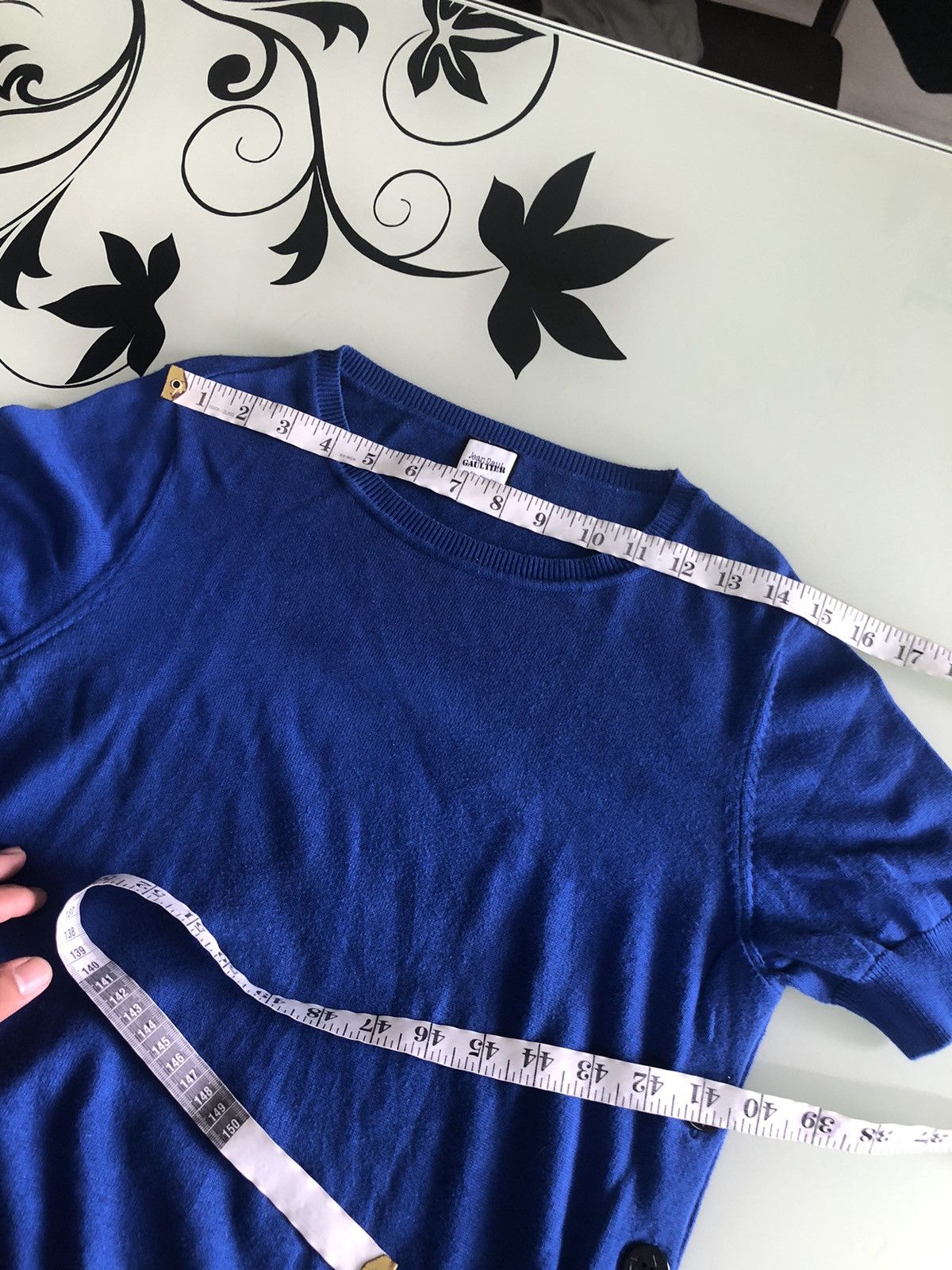 Jean Paul Gaultier Nice Design❗️Jean Paul Gaultier Knit Crop Top Size S / US 4 / IT 40 - 18 Thumbnail