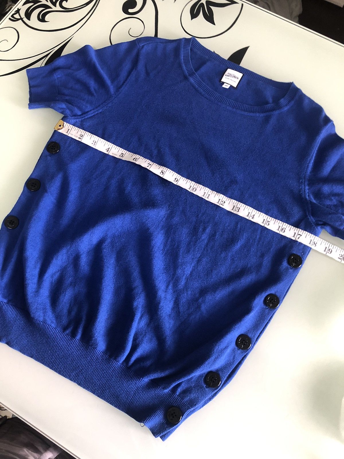 Jean Paul Gaultier Nice Design❗️Jean Paul Gaultier Knit Crop Top Size S / US 4 / IT 40 - 16 Thumbnail