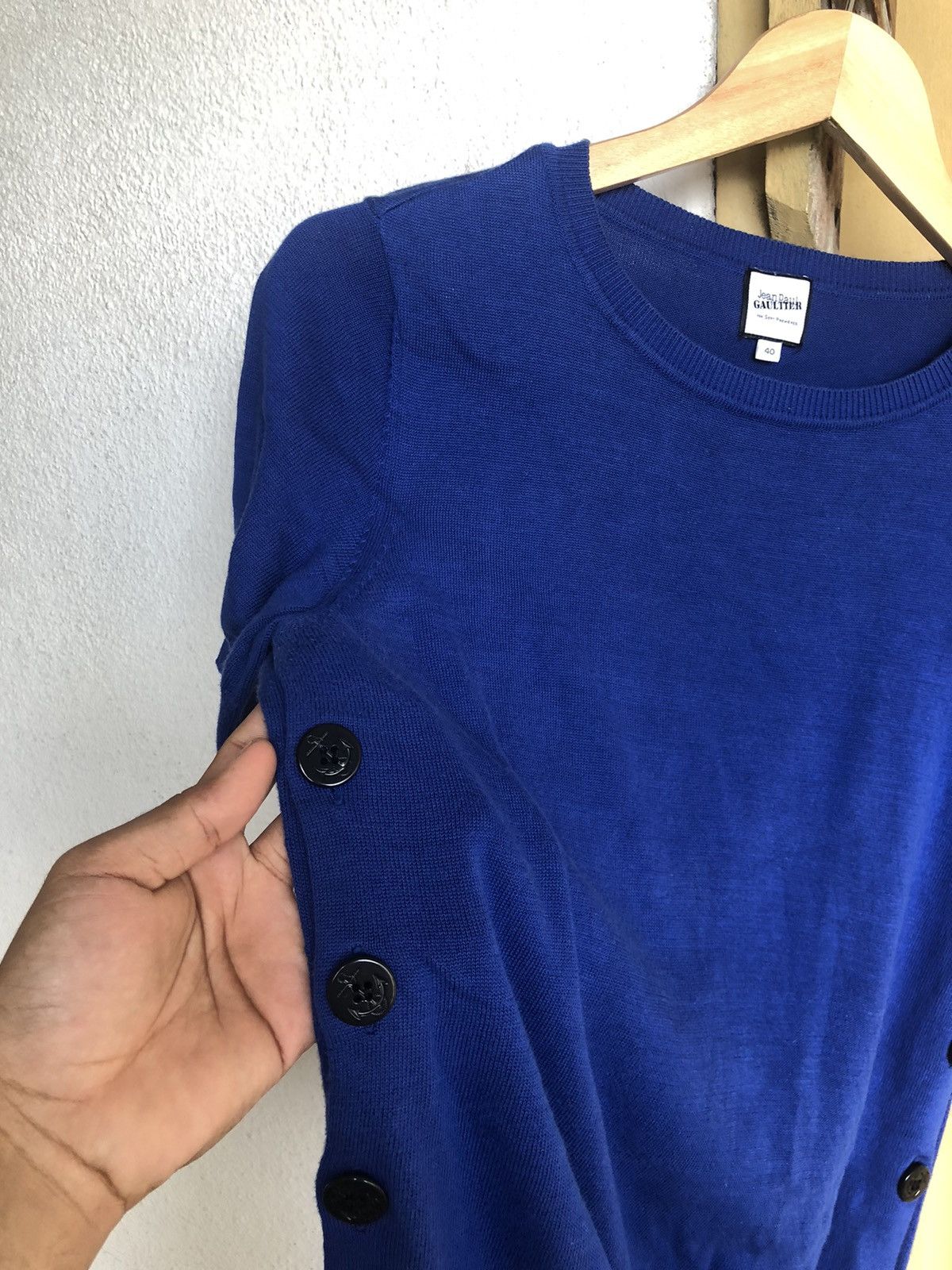 Jean Paul Gaultier Nice Design❗️Jean Paul Gaultier Knit Crop Top Size S / US 4 / IT 40 - 7 Thumbnail
