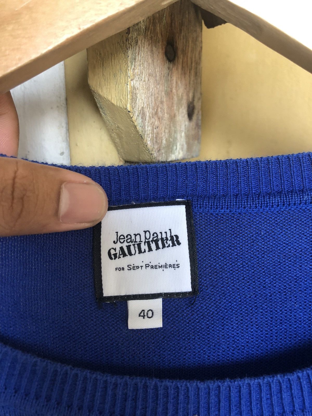Jean Paul Gaultier Nice Design❗️Jean Paul Gaultier Knit Crop Top Size S / US 4 / IT 40 - 3 Thumbnail