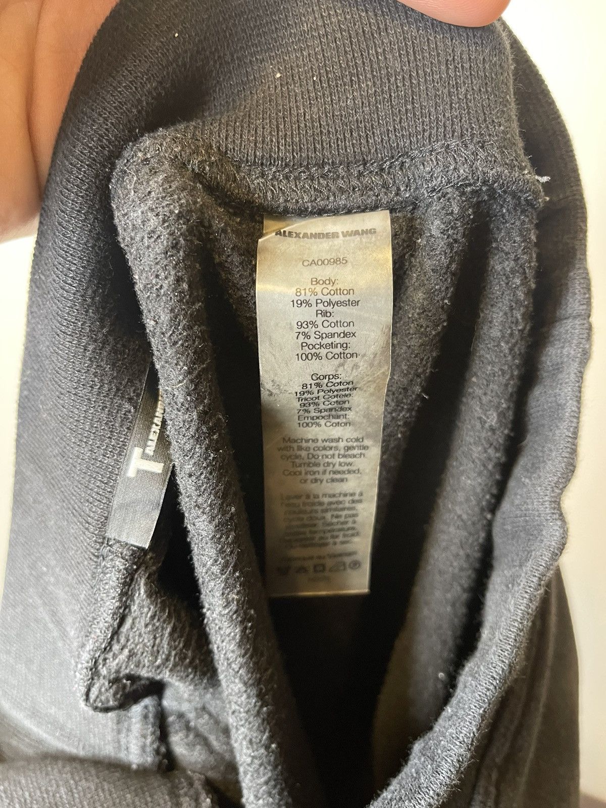 Alexander Wang Slim Fit Sweatpants Size US 32 / EU 48 - 8 Thumbnail