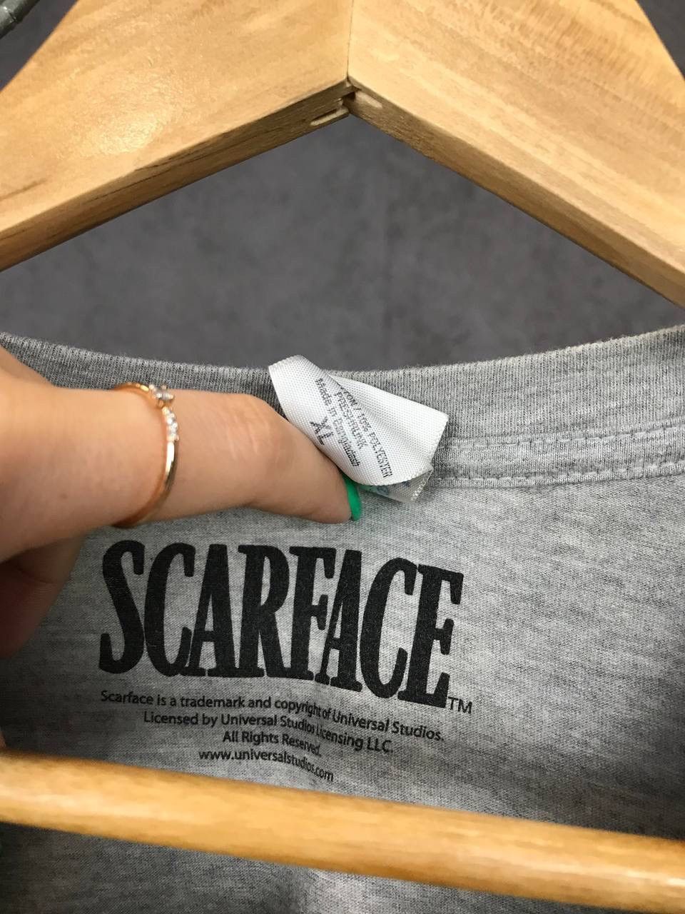 Vintage Scarface vintage cult movie tee Size US XL / EU 56 / 4 - 4 Thumbnail