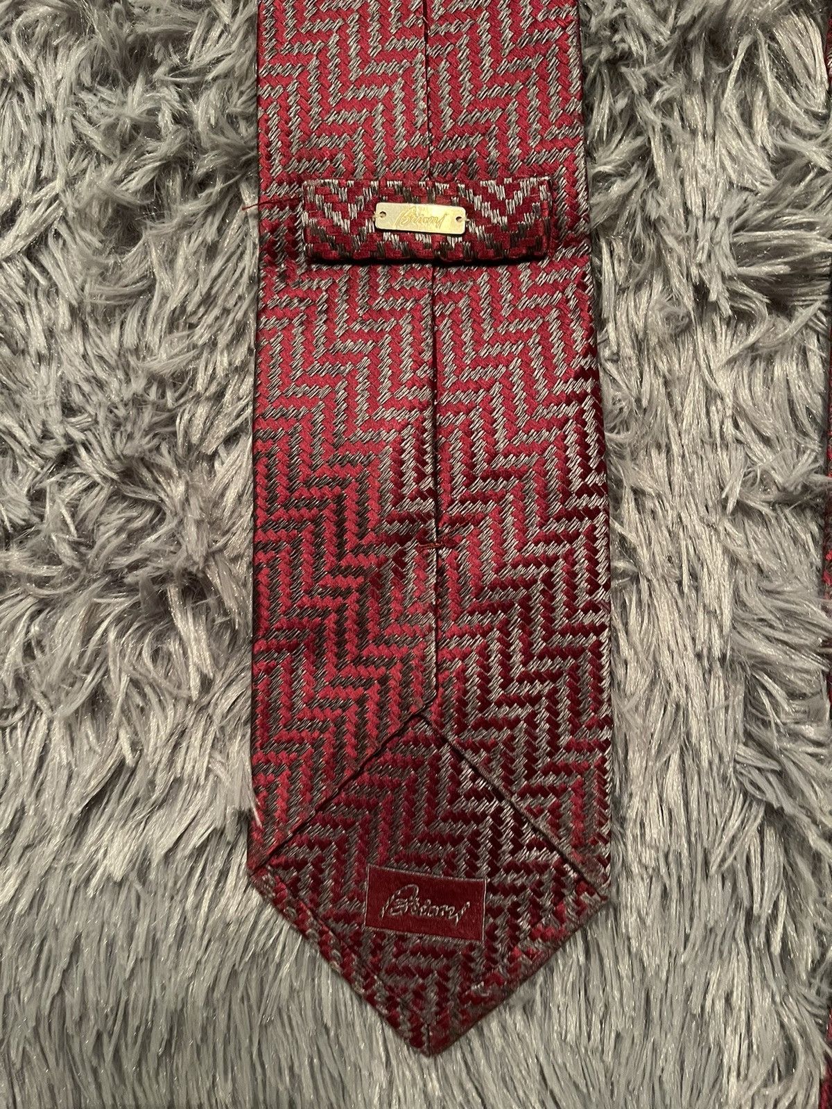 Brioni × Vintage Brioni vintage 90s silk tie Size ONE SIZE - 2 Thumbnail