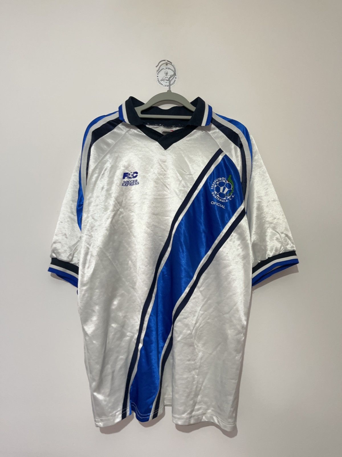 VINTAGE ATLETICA FEDEFUTBAL GUATEMALA NATIONAL SOCCER TEAM JERSEY