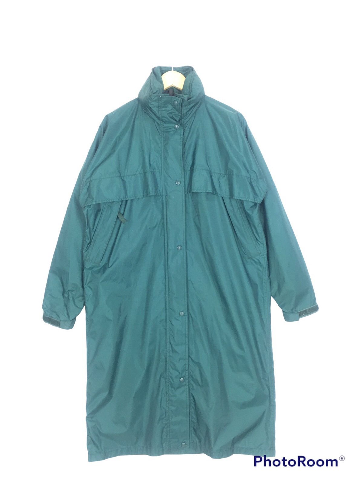 LL BEAN Apparel Outdoor Windbreaker Rain Coat Long Jacket