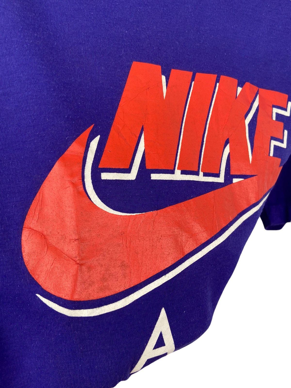 Nike × Vintage Vintage Nike Air Spellout Tees Size US L / EU 52-54 / 3 - 3 Thumbnail