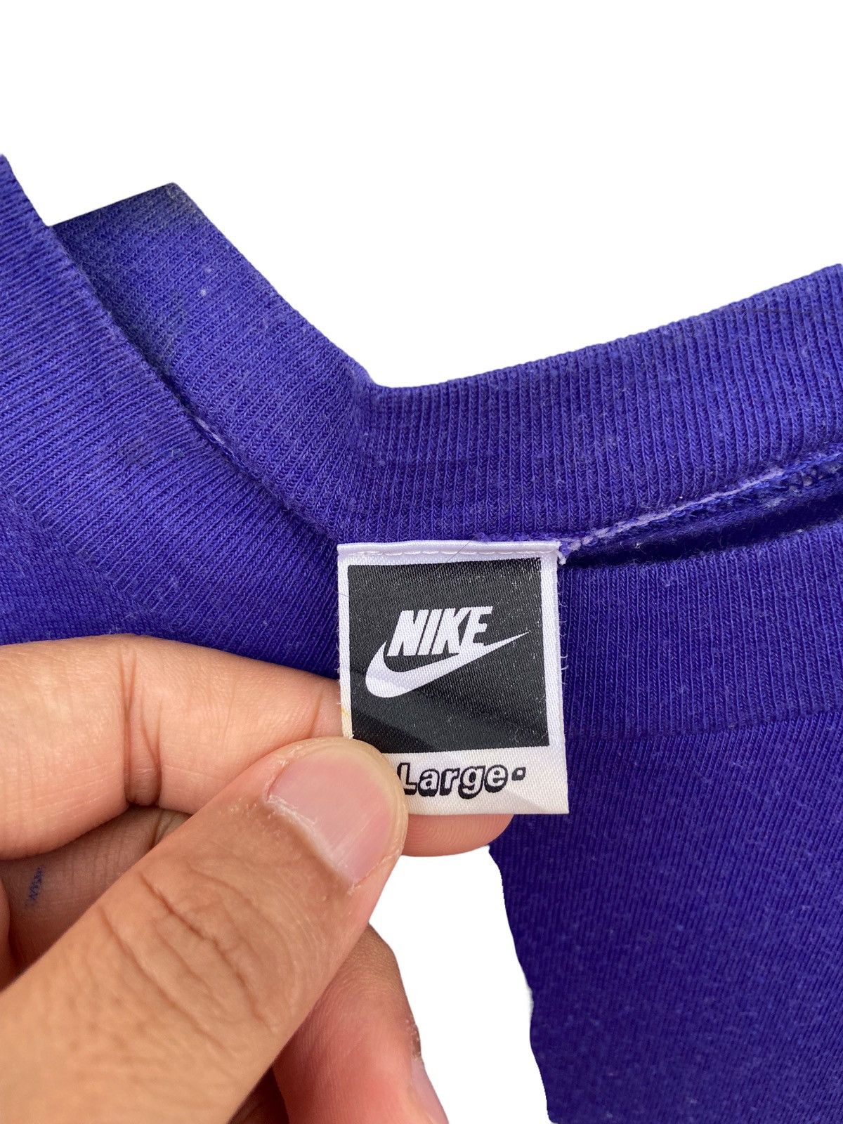 Nike × Vintage Vintage Nike Air Spellout Tees Size US L / EU 52-54 / 3 - 6 Thumbnail