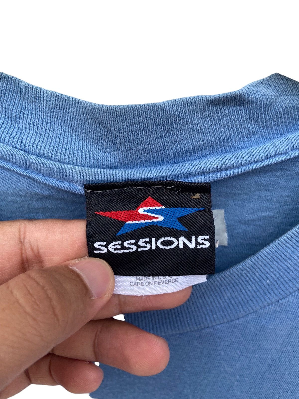 Sessions × Vintage Vintage Sessions Skateboard Logo Tees Size US L / EU 52-54 / 3 - 4 Thumbnail