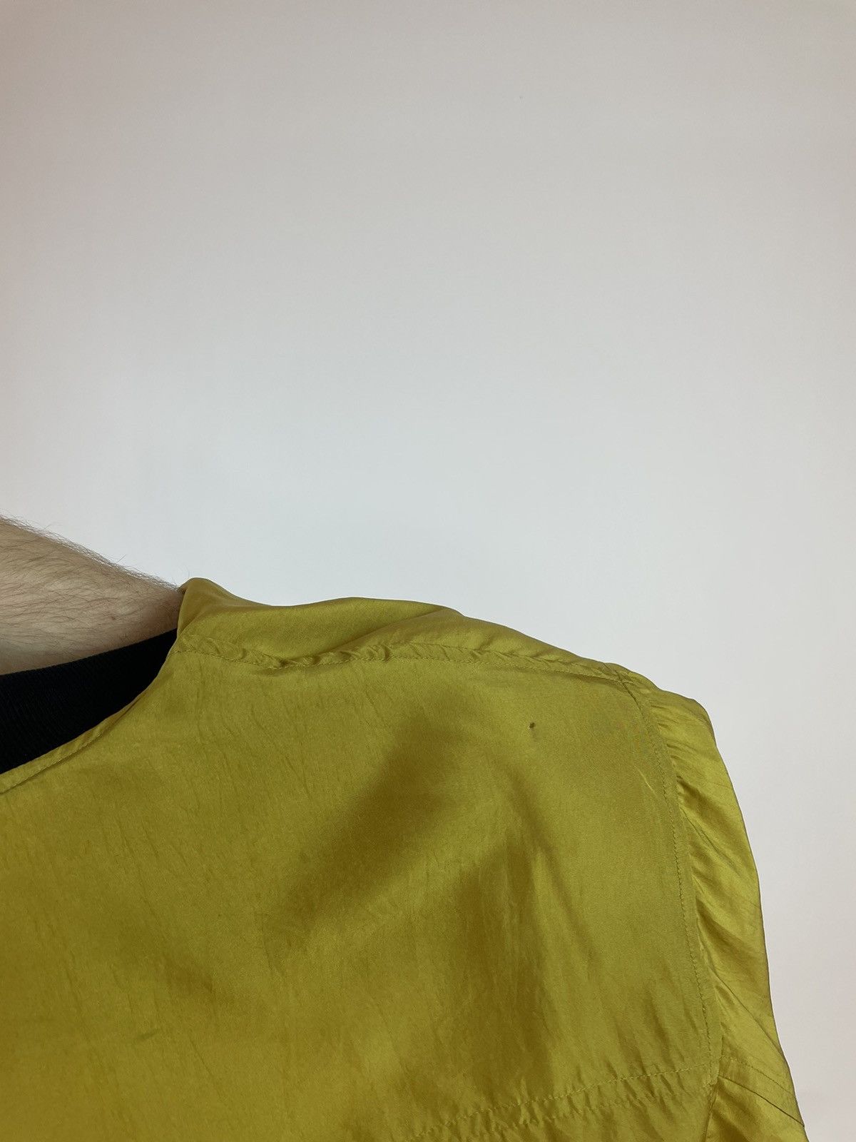 Vintage Vintage Silk Bomber Gold C&A Canda jacket Mens size 52 Size US L / EU 52-54 / 3 - 16 Thumbnail