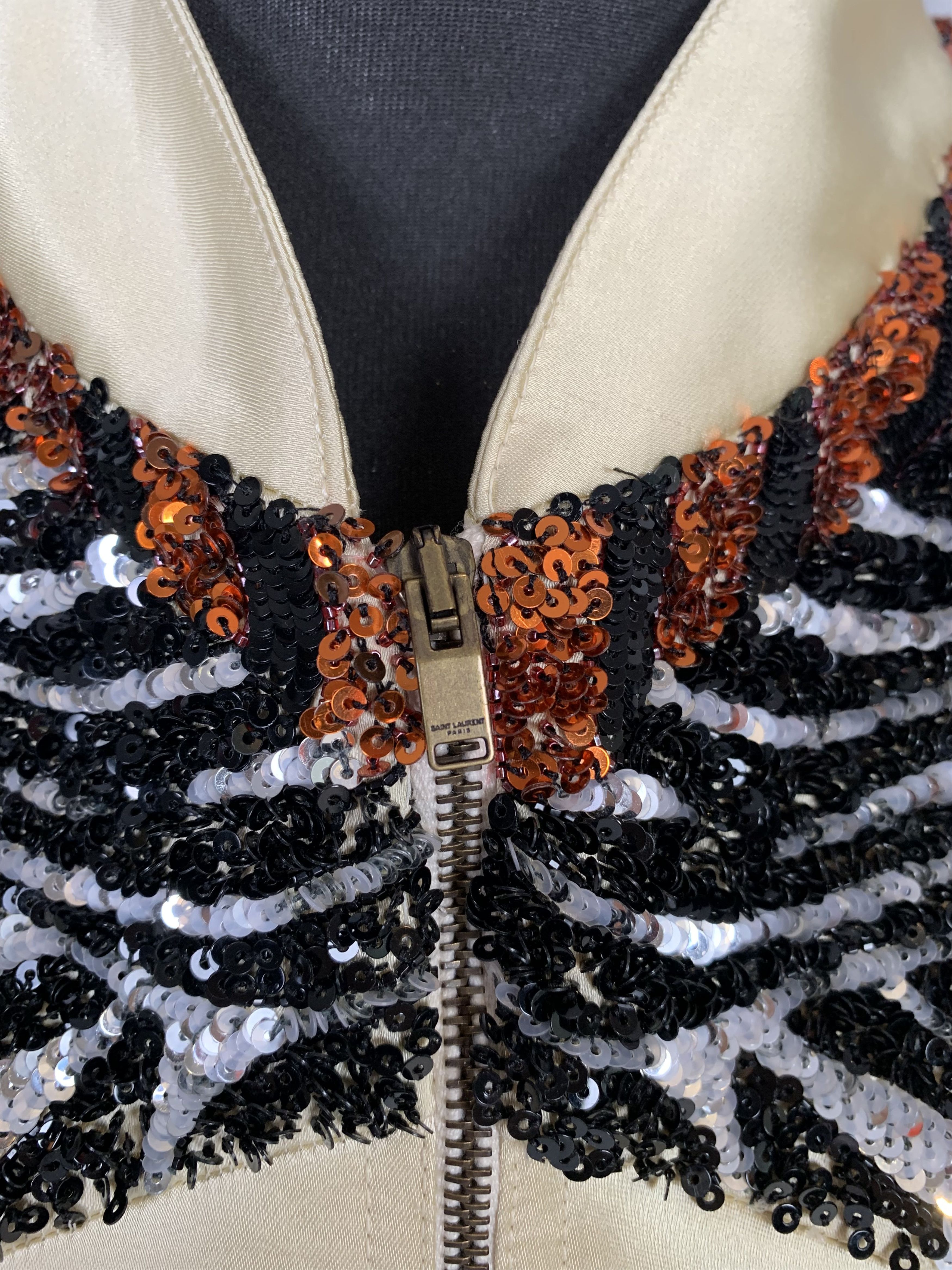 Saint Laurent Paris Saint Laurent Paris 16ss Animal sequin Bomber Jacket Size US L / EU 52-54 / 3 - 3 Thumbnail