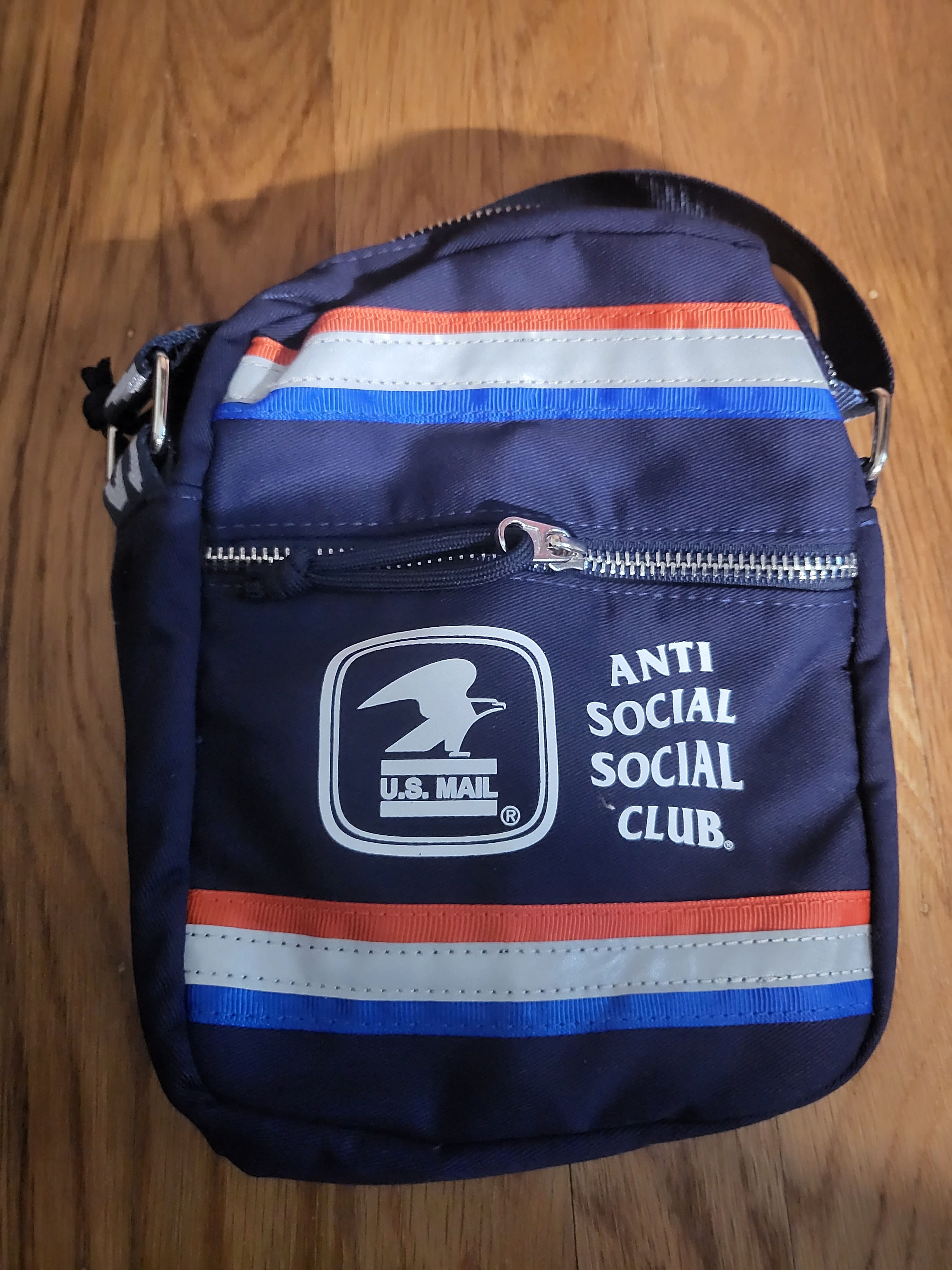 Anti Social Social Club x USPS Work Sun Hat Navy