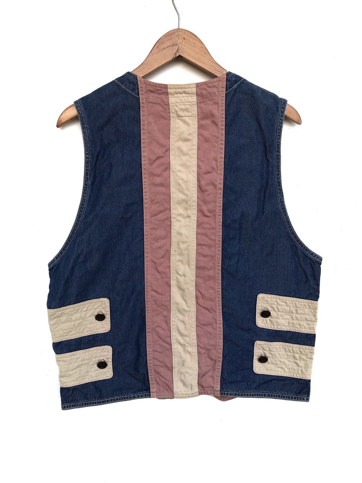 Japanese Brand Japanese Brand Santa Fe Streetwear Fashion Vest Size US M / EU 48-50 / 2 - 3 Thumbnail