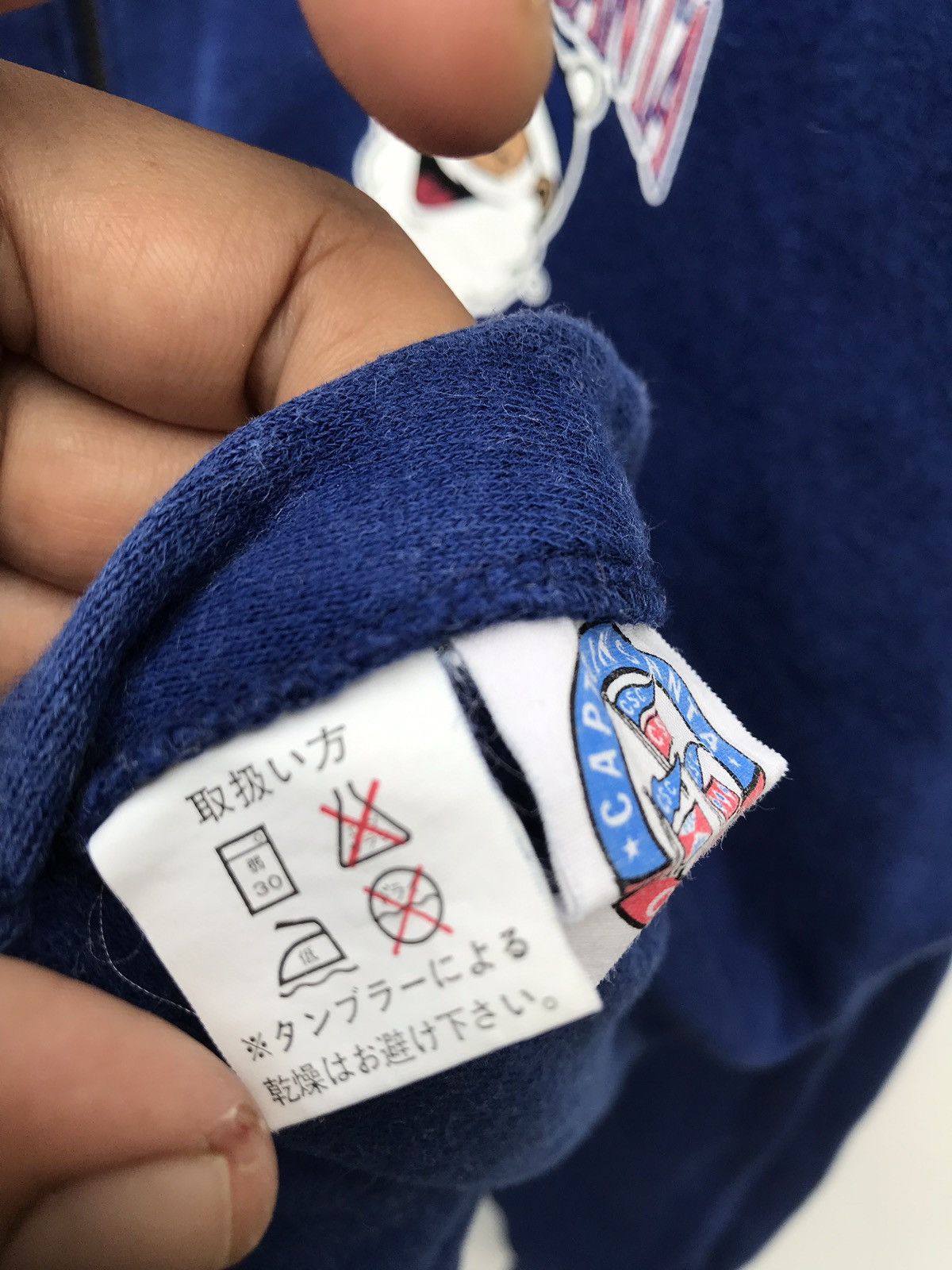 Cartoon Network Vintage Captain Santa Overprinted Riversible Hoodie Sweater Size US M / EU 48-50 / 2 - 10 Thumbnail