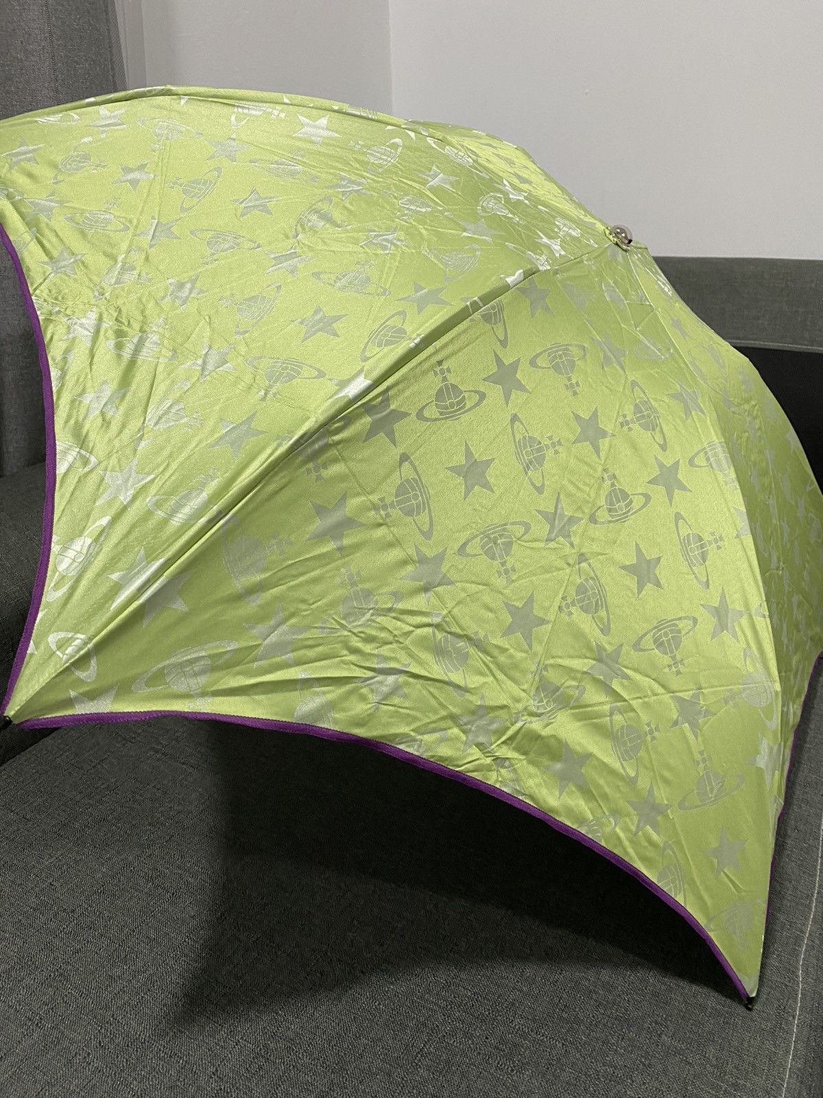Vivienne Westwood 🔥ACCEPT OFFER🔥Vivienne Westwood Fullprint Logo Umbrella Size ONE SIZE - 7 Thumbnail