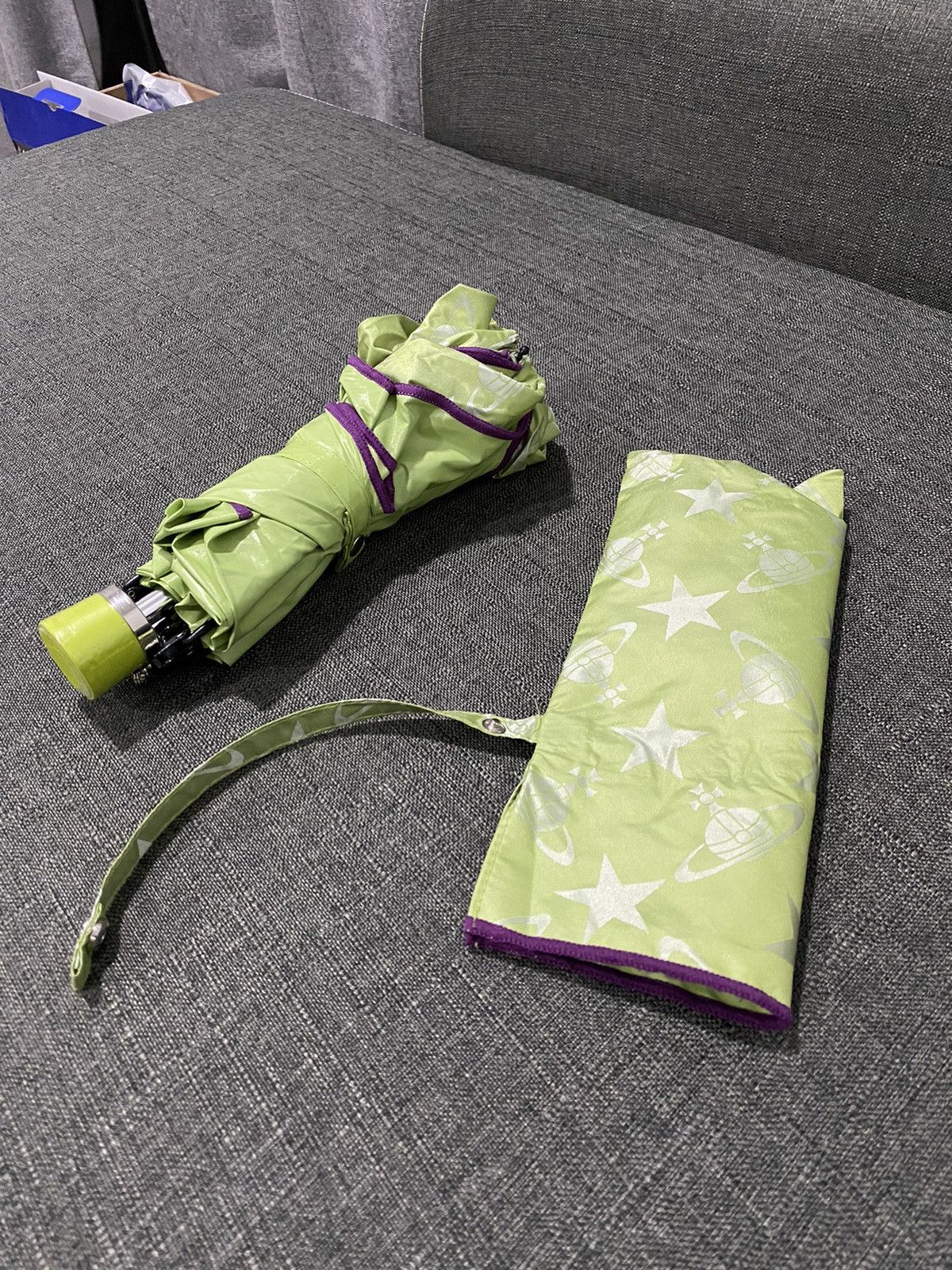 Vivienne Westwood 🔥ACCEPT OFFER🔥Vivienne Westwood Fullprint Logo Umbrella Size ONE SIZE - 13 Thumbnail