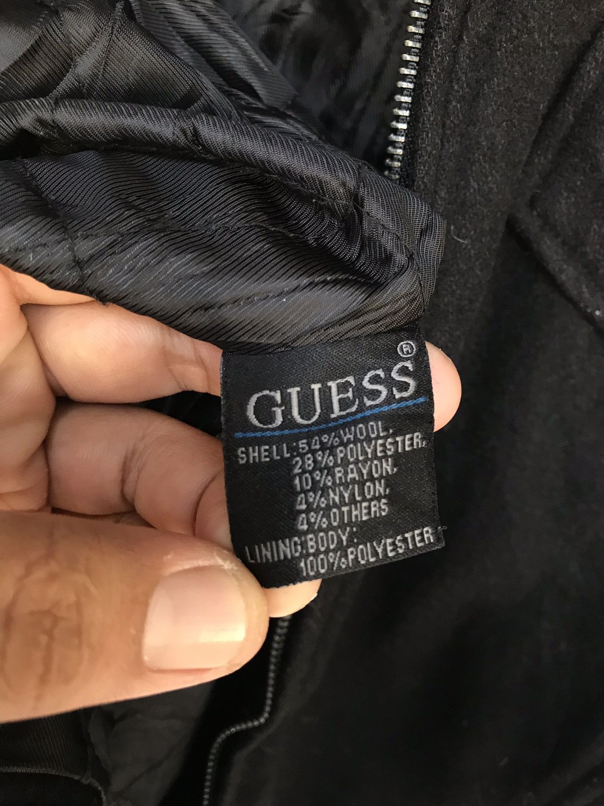 Guess Guess Mix Wool Jacket Size US M / EU 48-50 / 2 - 4 Thumbnail