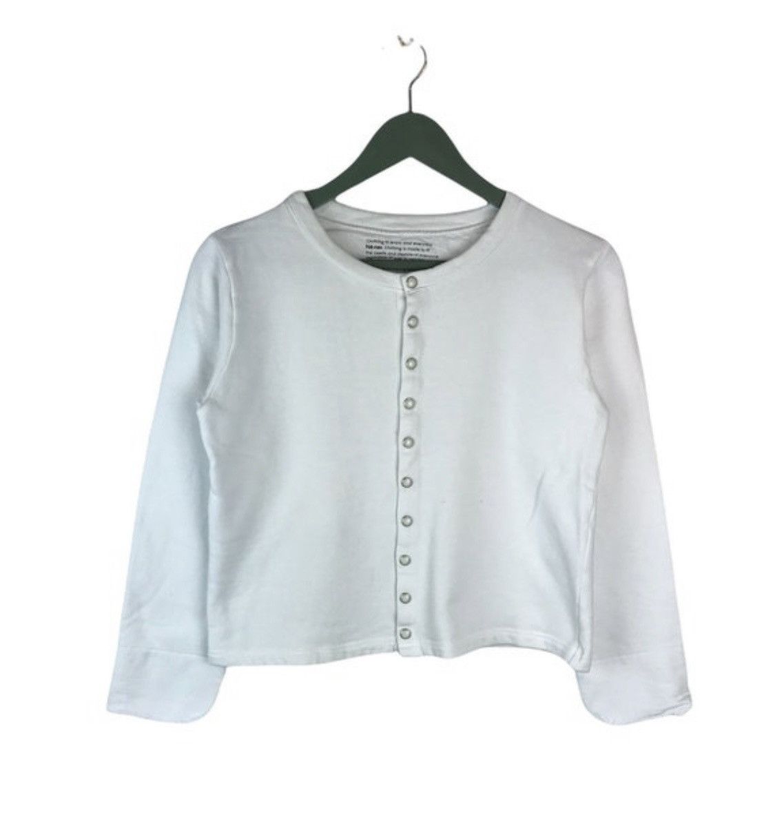 Issey Miyake × Ne-Net Vtg 90s Ne Net x Issey Miyake snap button sweater Size S / US 4 / IT 40 - 1 Thumbnail