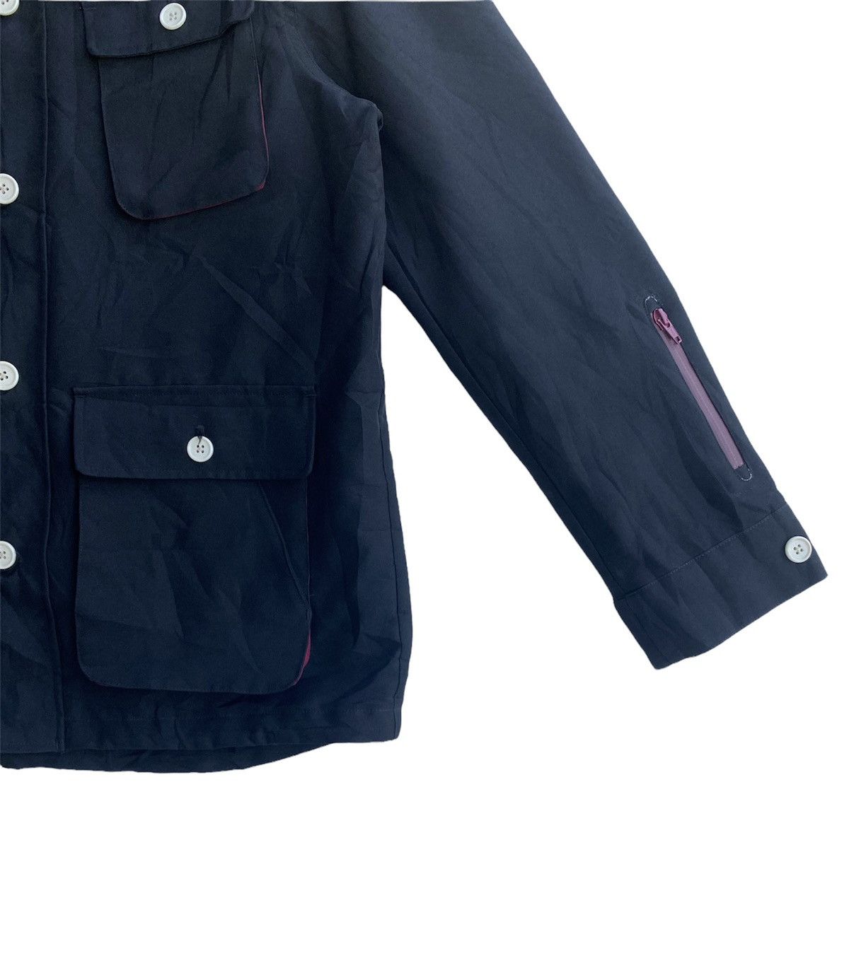 Japanese Brand × Silas Silas button up hidden zipper hooded jacket Size US M / EU 48-50 / 2 - 4 Thumbnail