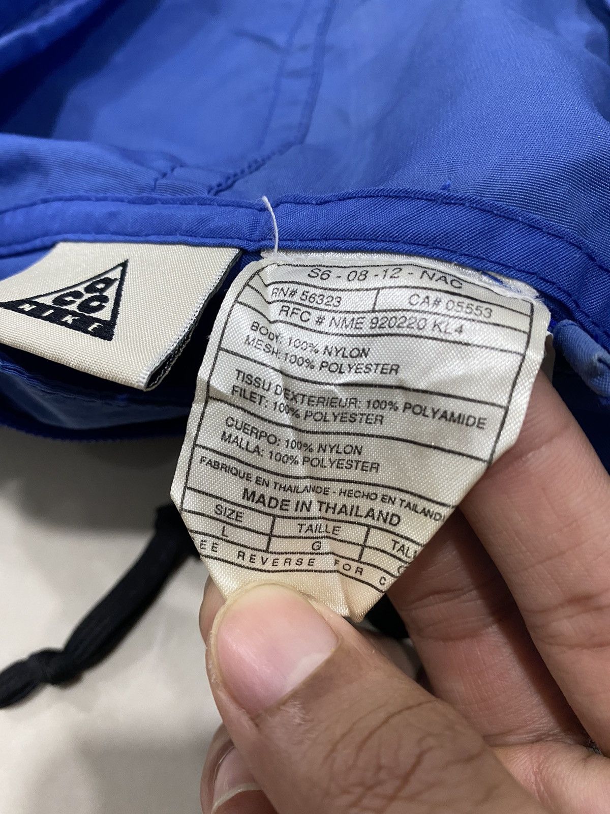 Nike 🔥Anorak🔥Vintage Nike ACG Windbreaker Size US XL / EU 56 / 4 - 8 Thumbnail