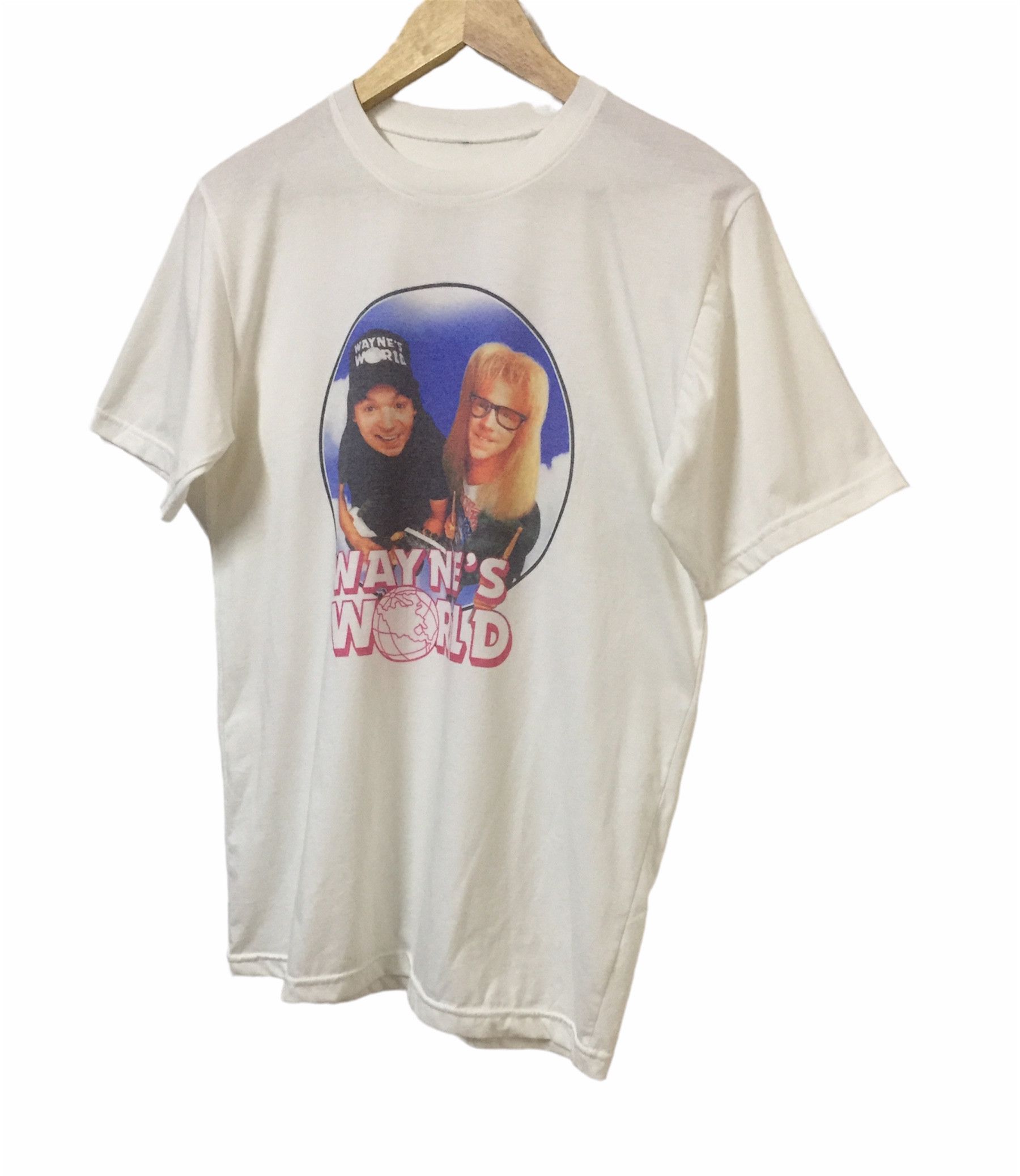 Vintage VINTAGE WAYNE’S WORLD AMERICAN COMEDY MUSIC FILM TSHIRT Size US M / EU 48-50 / 2 - 2 Thumbnail
