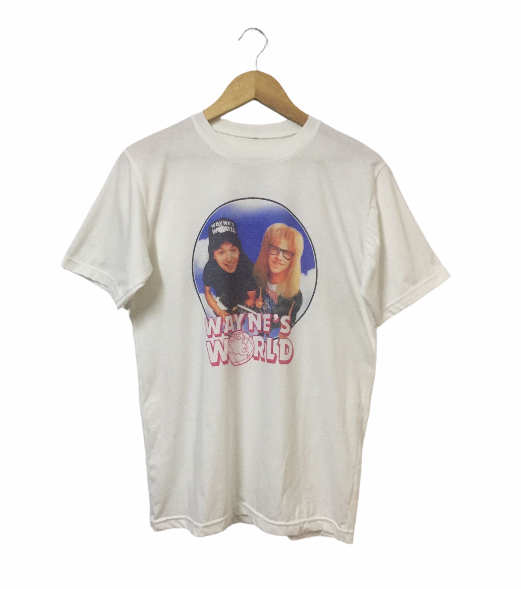 VINTAGE WAYNE’S WORLD AMERICAN COMEDY MUSIC FILM TSHIRT