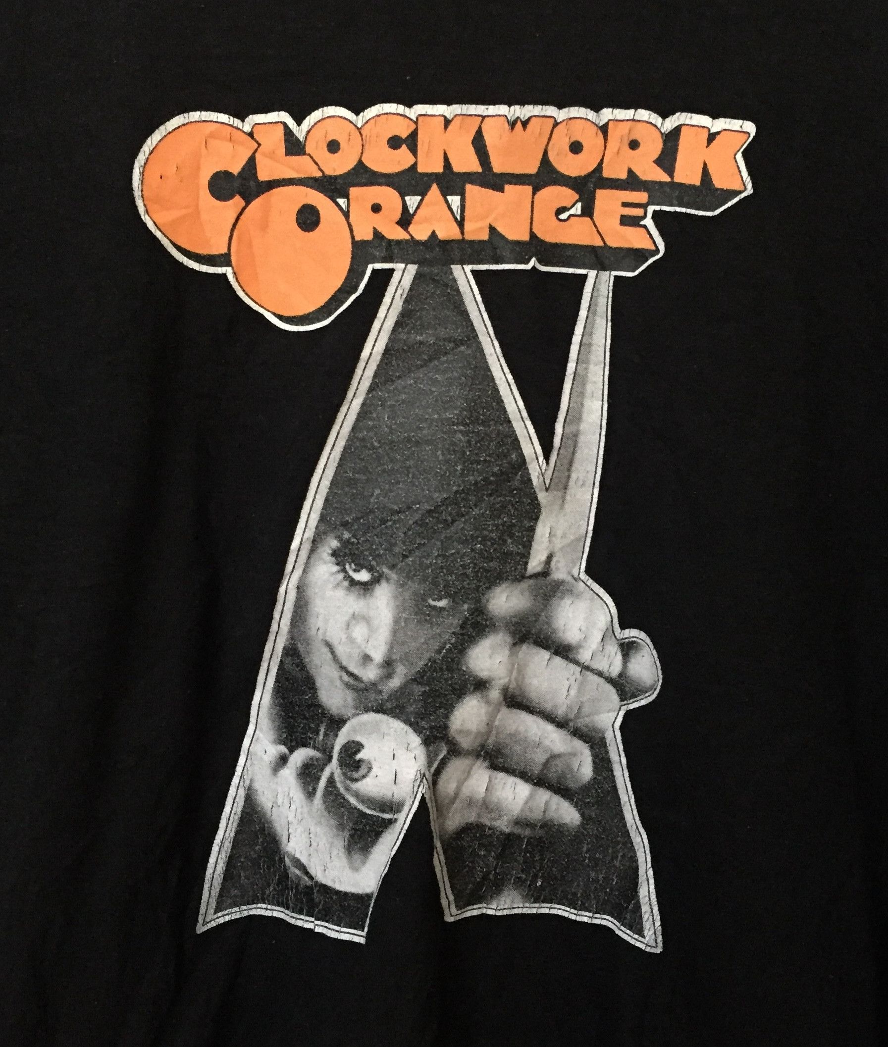 Vintage VINTAGE A CLOCKWORK ORANGE CRIME FILM MOVIE TSHIRT Size US L / EU 52-54 / 3 - 4 Thumbnail