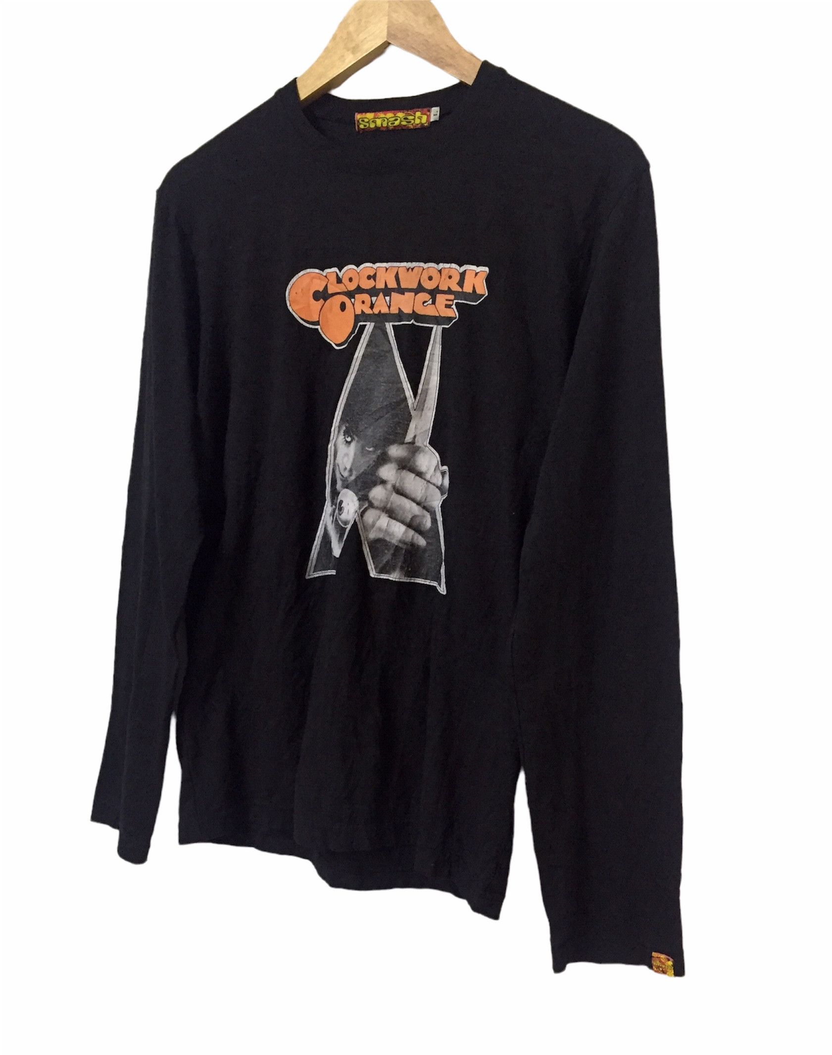 Vintage VINTAGE A CLOCKWORK ORANGE CRIME FILM MOVIE TSHIRT Size US L / EU 52-54 / 3 - 3 Thumbnail