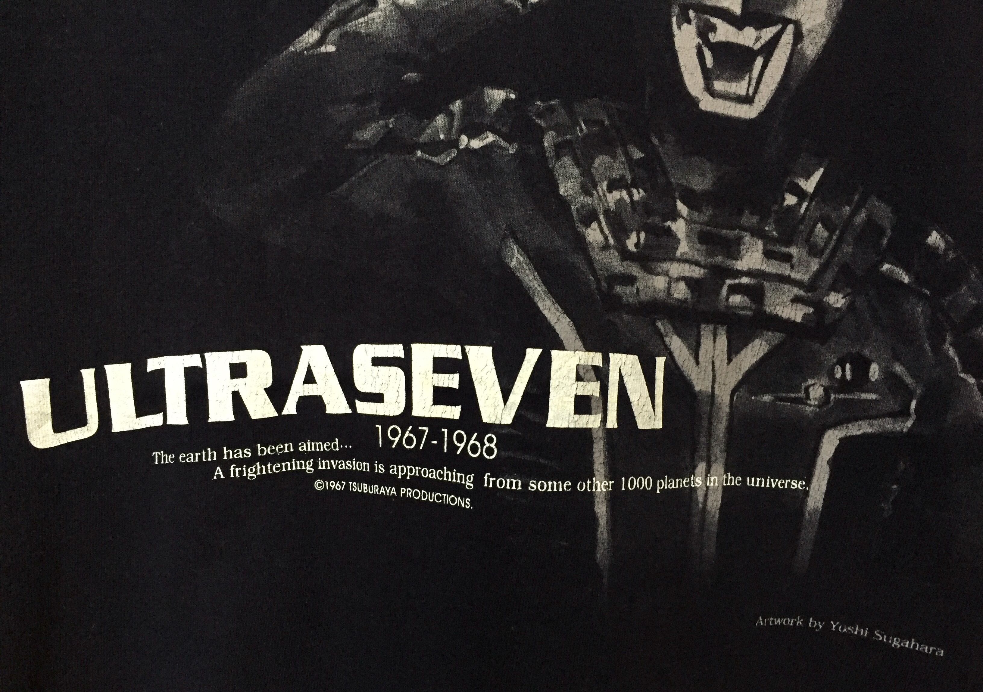 Anime ULTRAMAN ULTRASEVEN SCI FI JAPAN CARTOON MOVIE TSHIRT Size US M / EU 48-50 / 2 - 4 Thumbnail