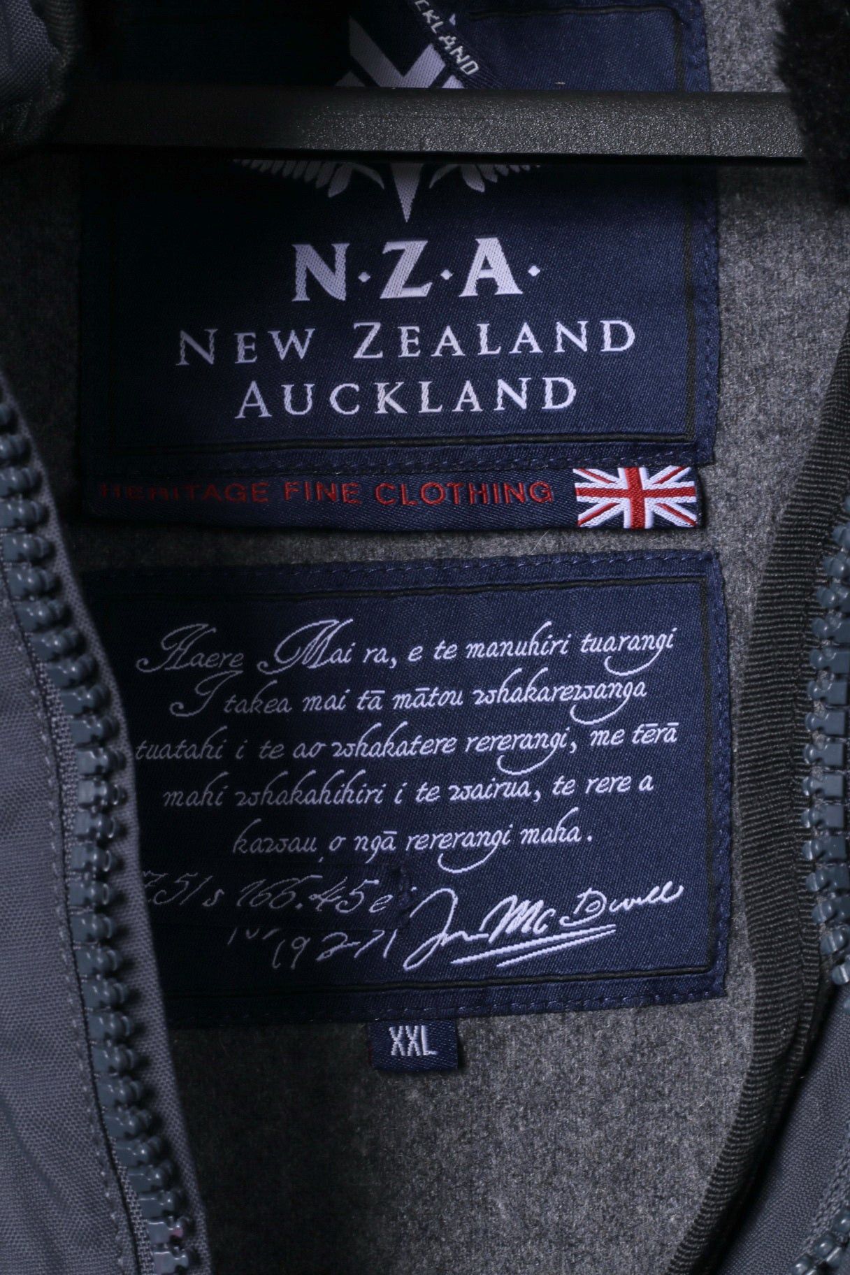 New Zealand Outback New Zealand Auckland Men XXL Jacket Navy Padded 2872 Size US XXL / EU 58 / 5 - 5 Thumbnail