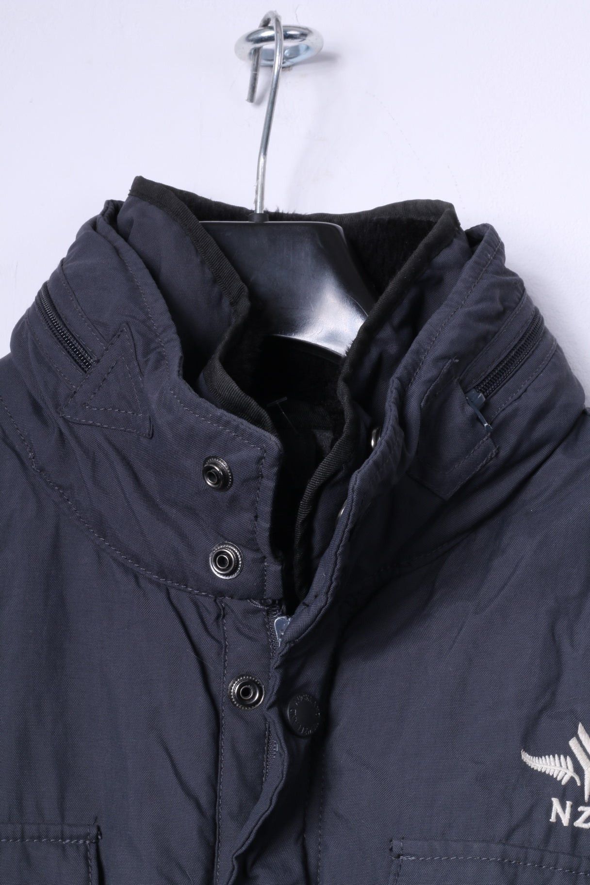New Zealand Outback New Zealand Auckland Men XXL Jacket Navy Padded 2872 Size US XXL / EU 58 / 5 - 3 Thumbnail